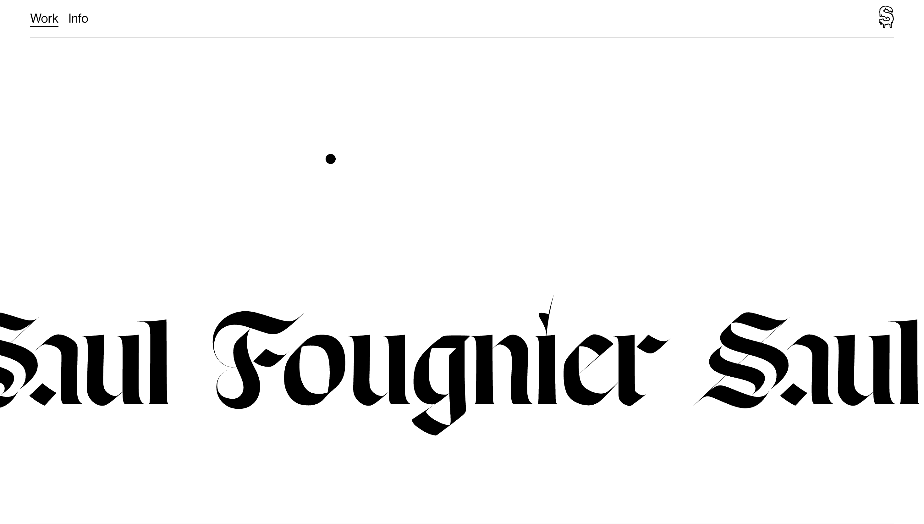 Saul Fougnier — Designer, Motion website design