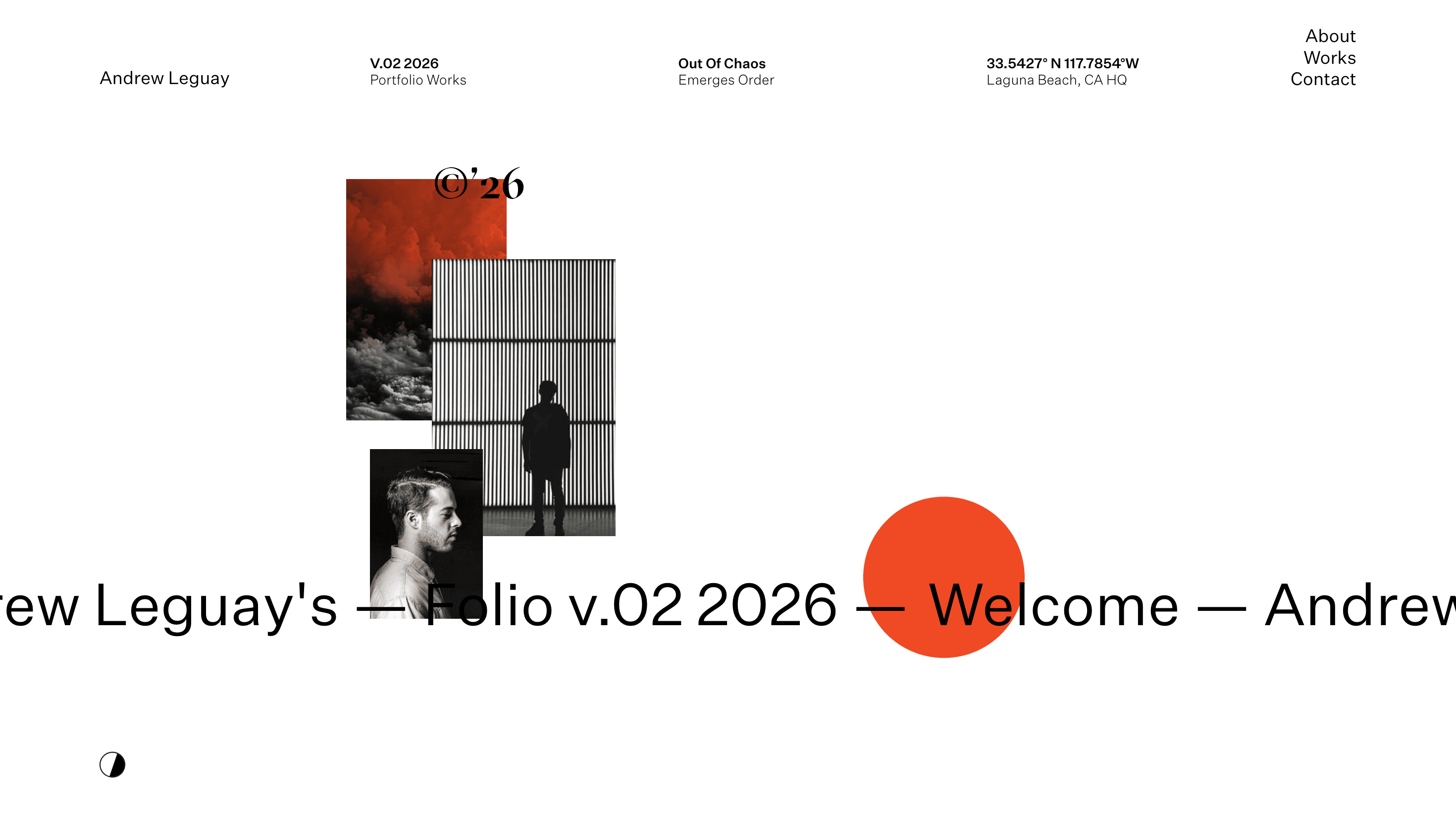 Andrew Leguay — Designer, Tech website design