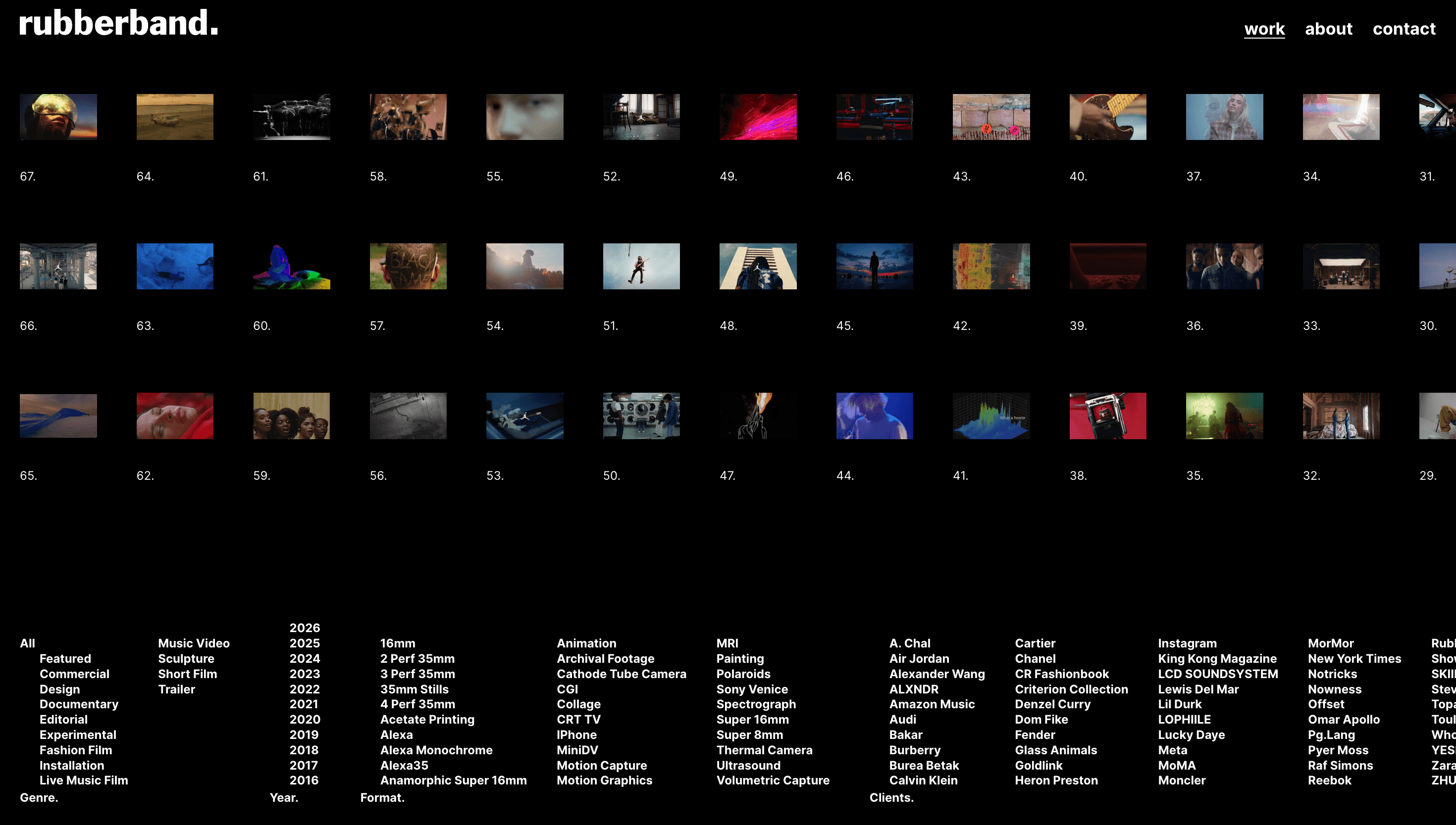 rubberband. — Animation, Motion website design