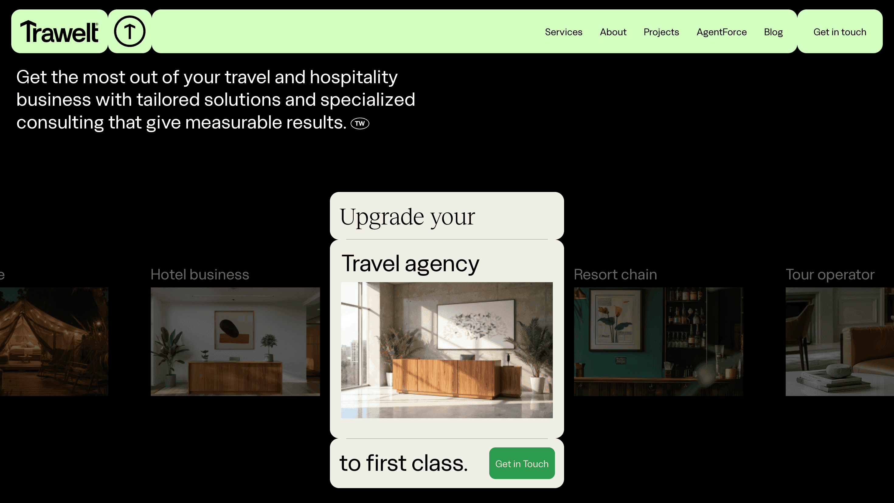 Trawelt — Minimal, Animation website design