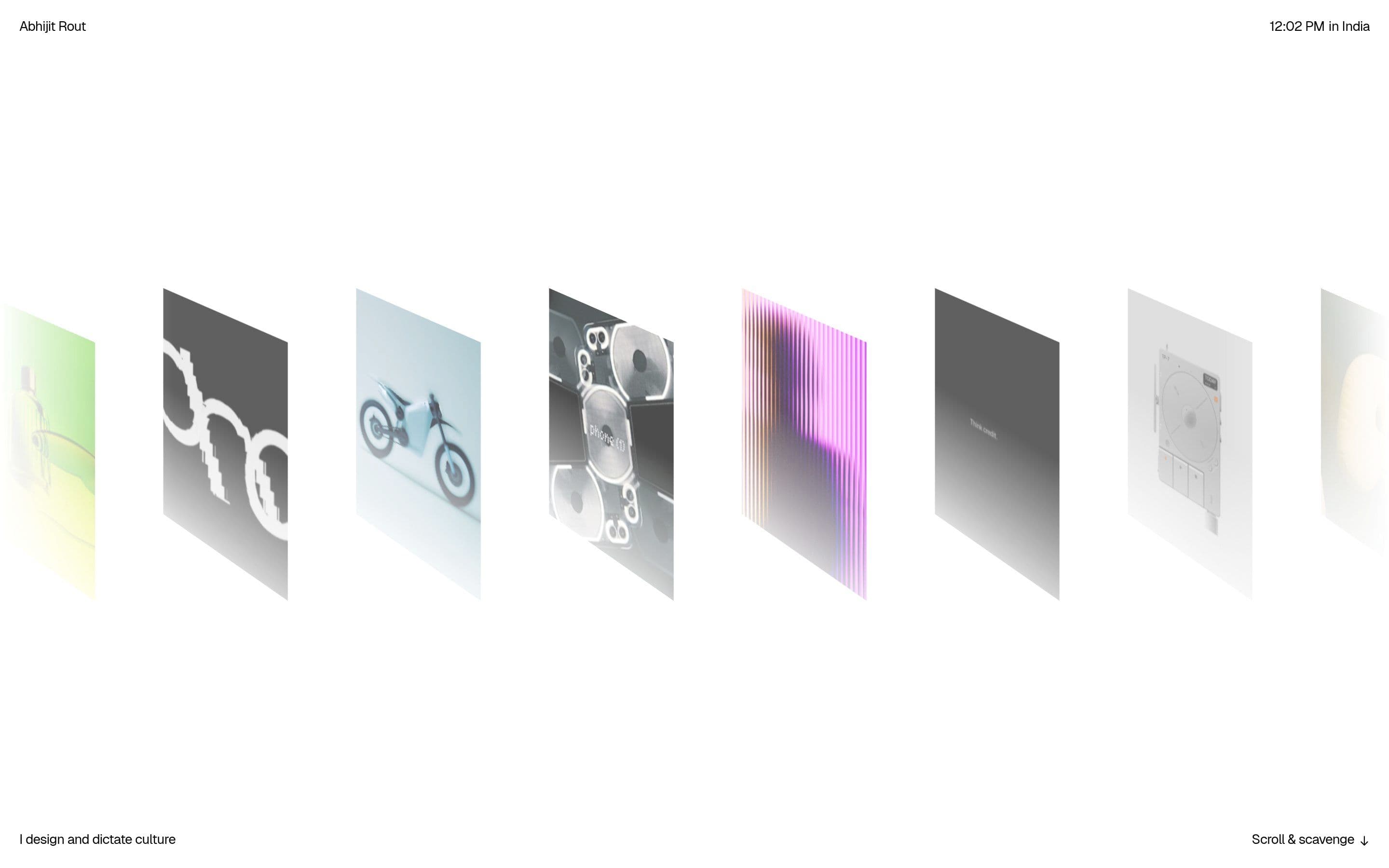 Abhijit Rout — Designer, Graphic Designer website design