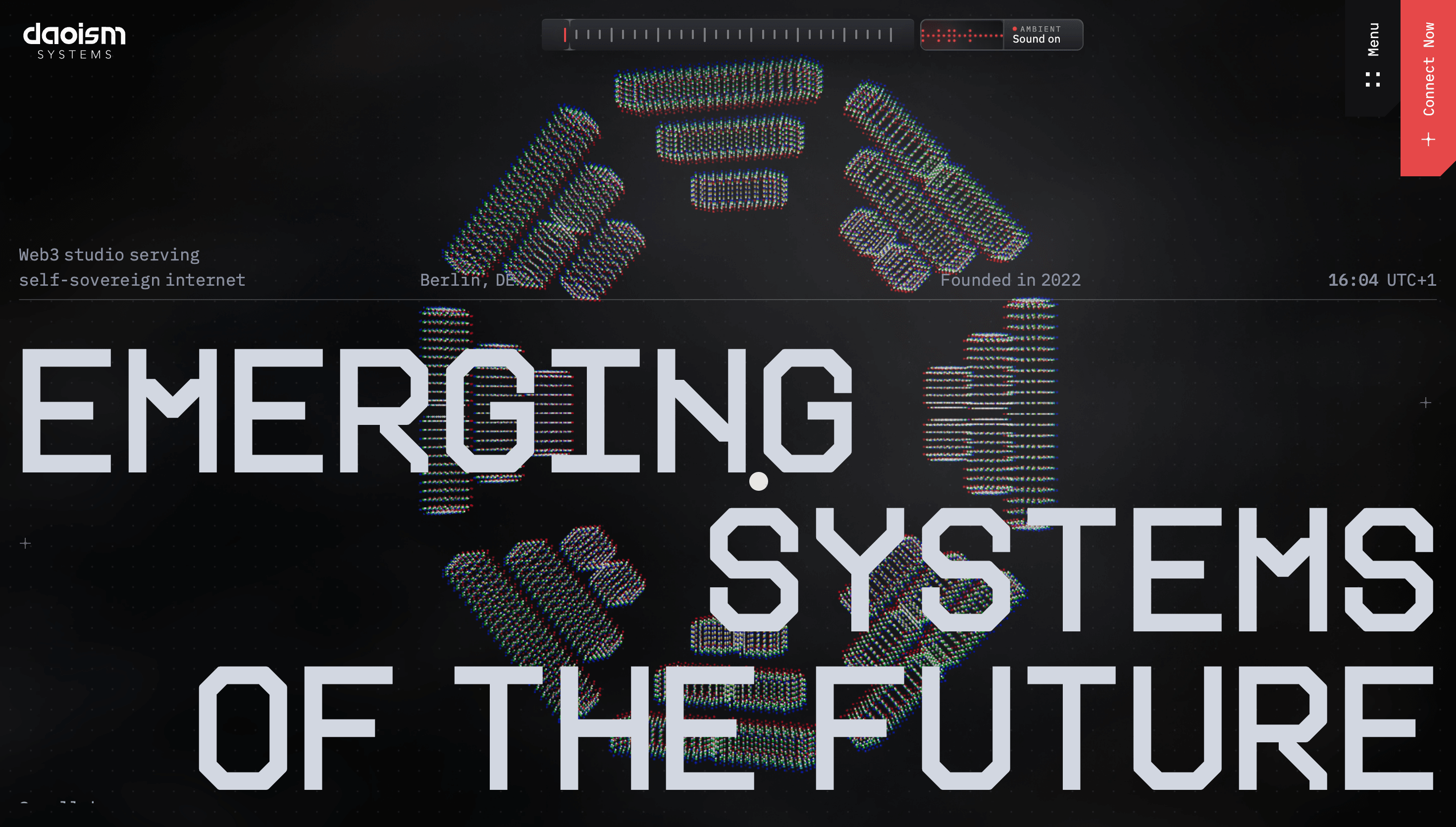 Daoism Systems — Web3, Tech website design