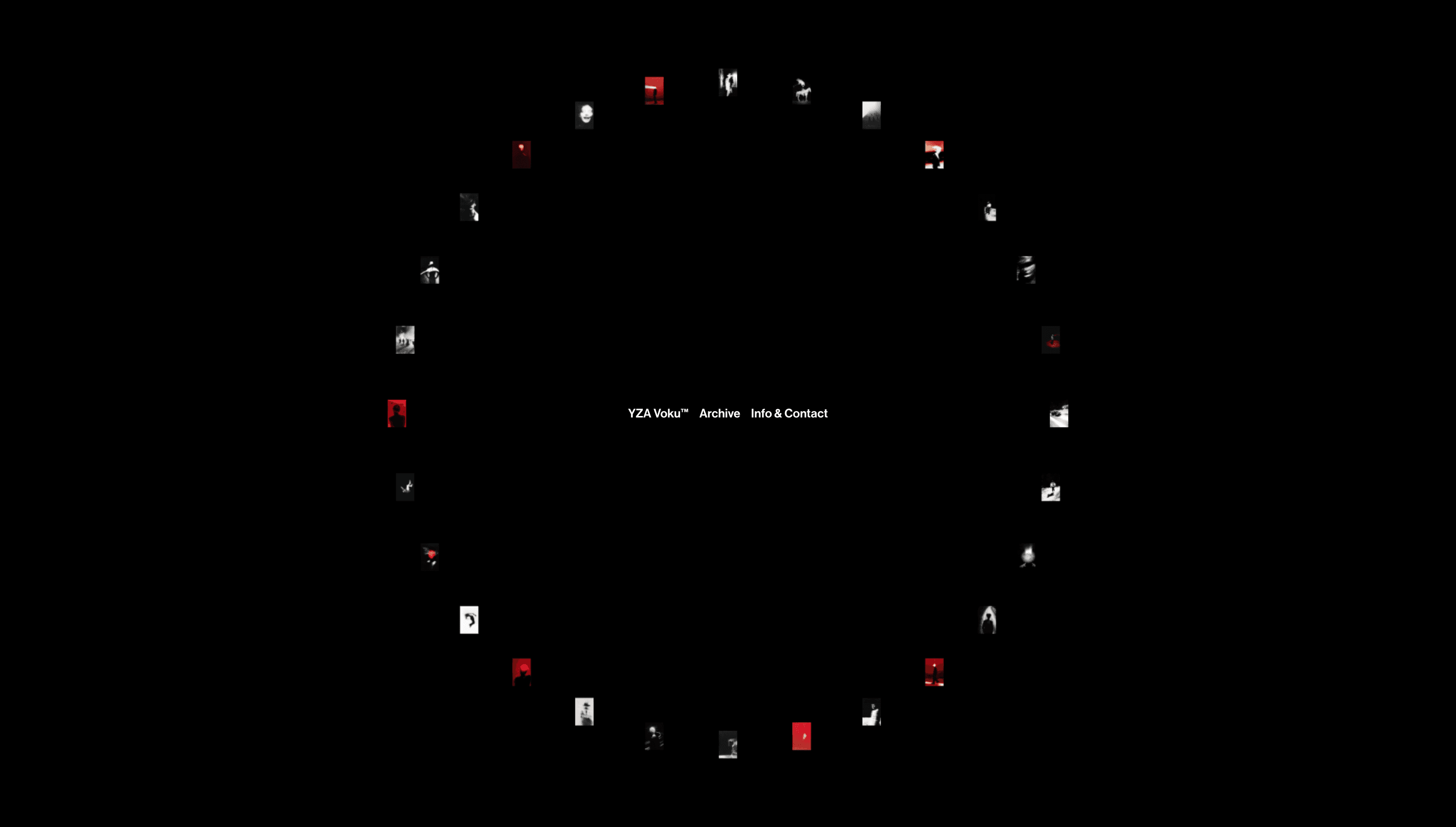 YZA Voku — Art, Designer website design