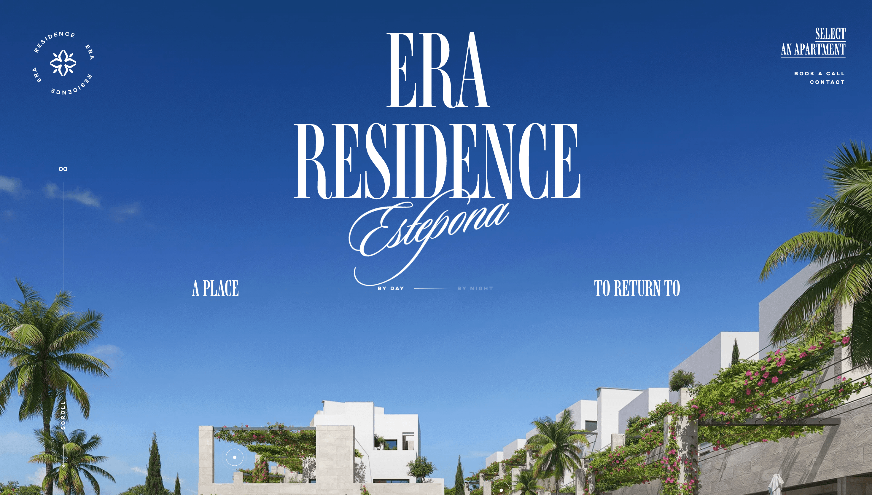 ERA Residence — Real Estate, Elegant website design