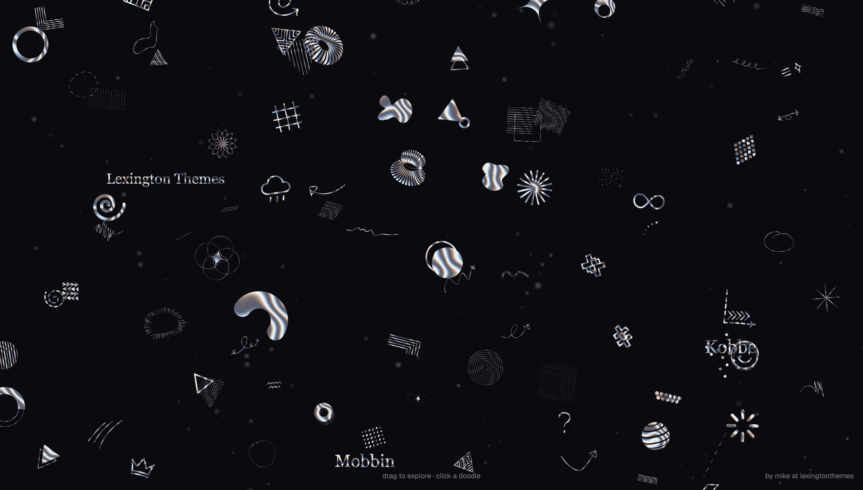 SVG Doodles — Illustration, Playful website design