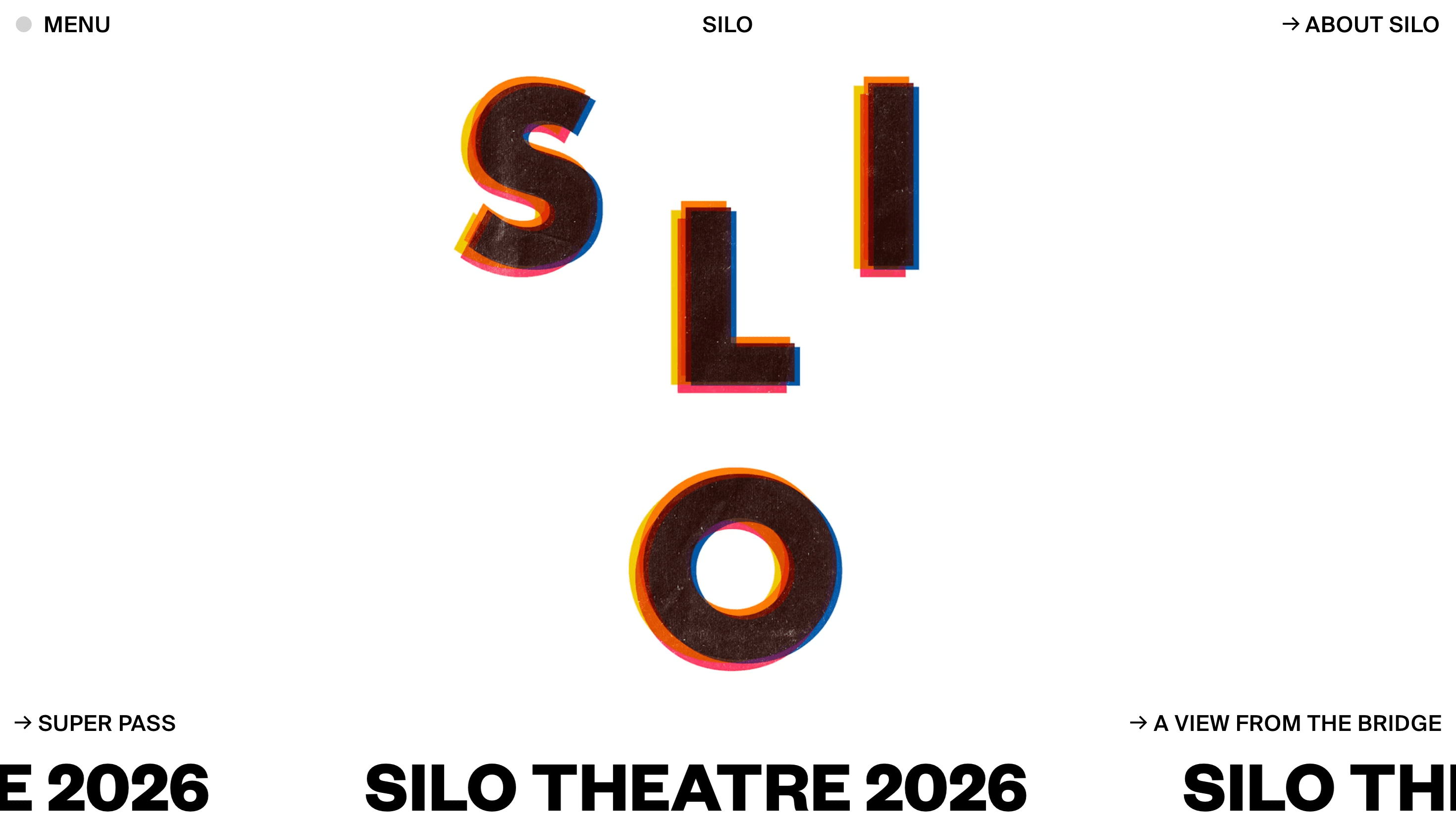 Silo Theatre — Entertainment, Culture website design