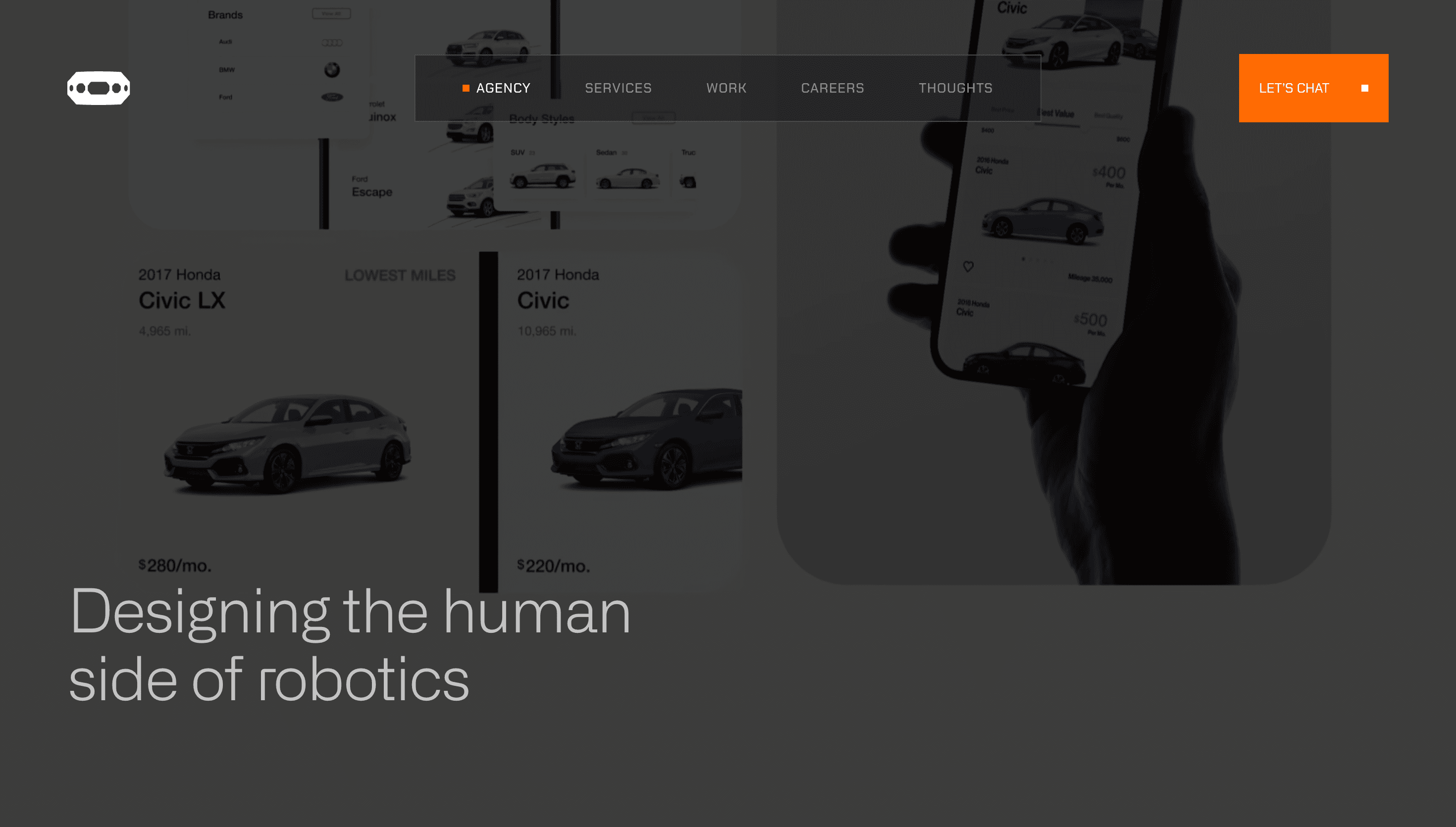 Hello Robo — Agency, Studio website design