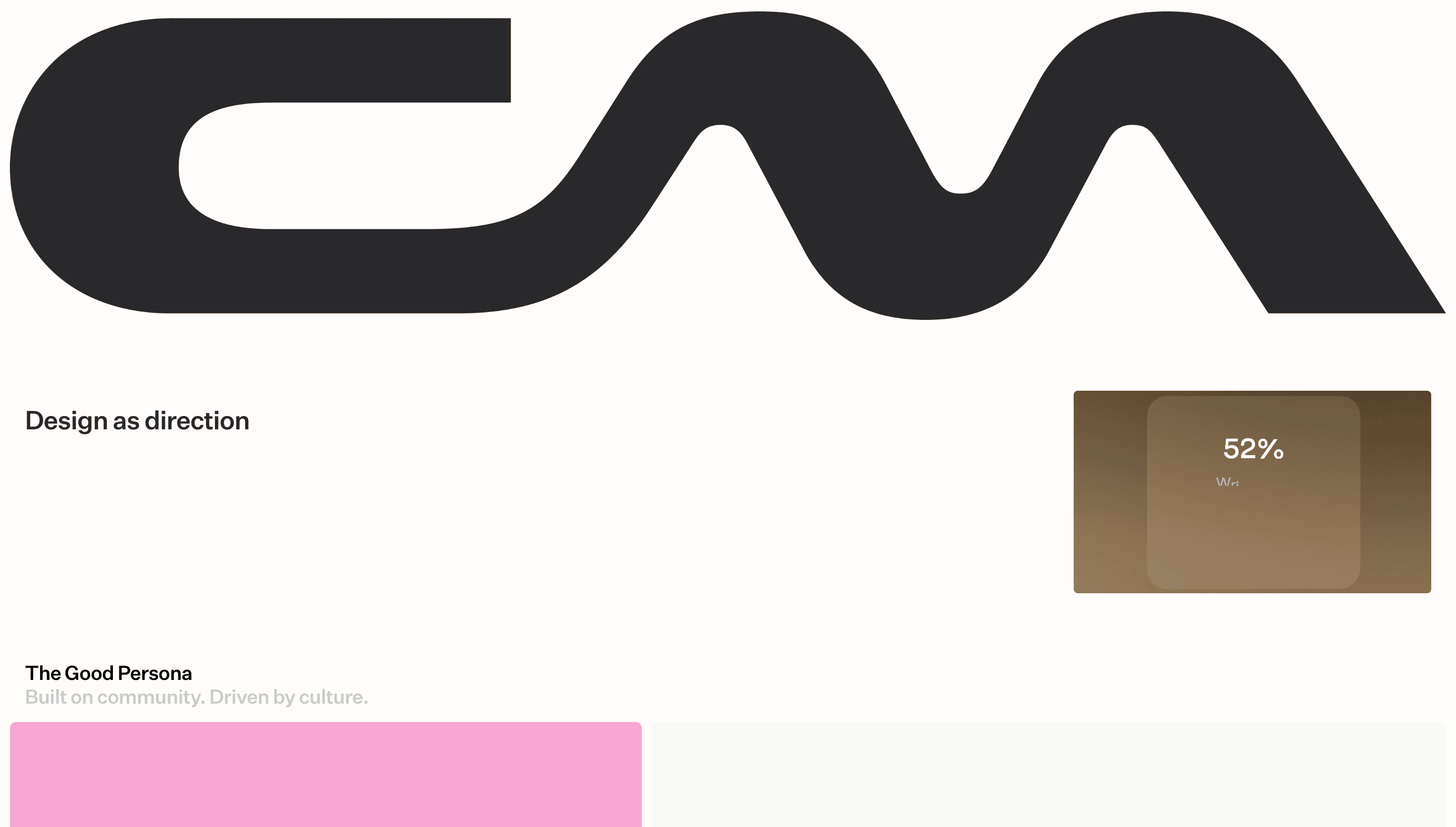 CM.SUPPLY — Agency, Studio website design