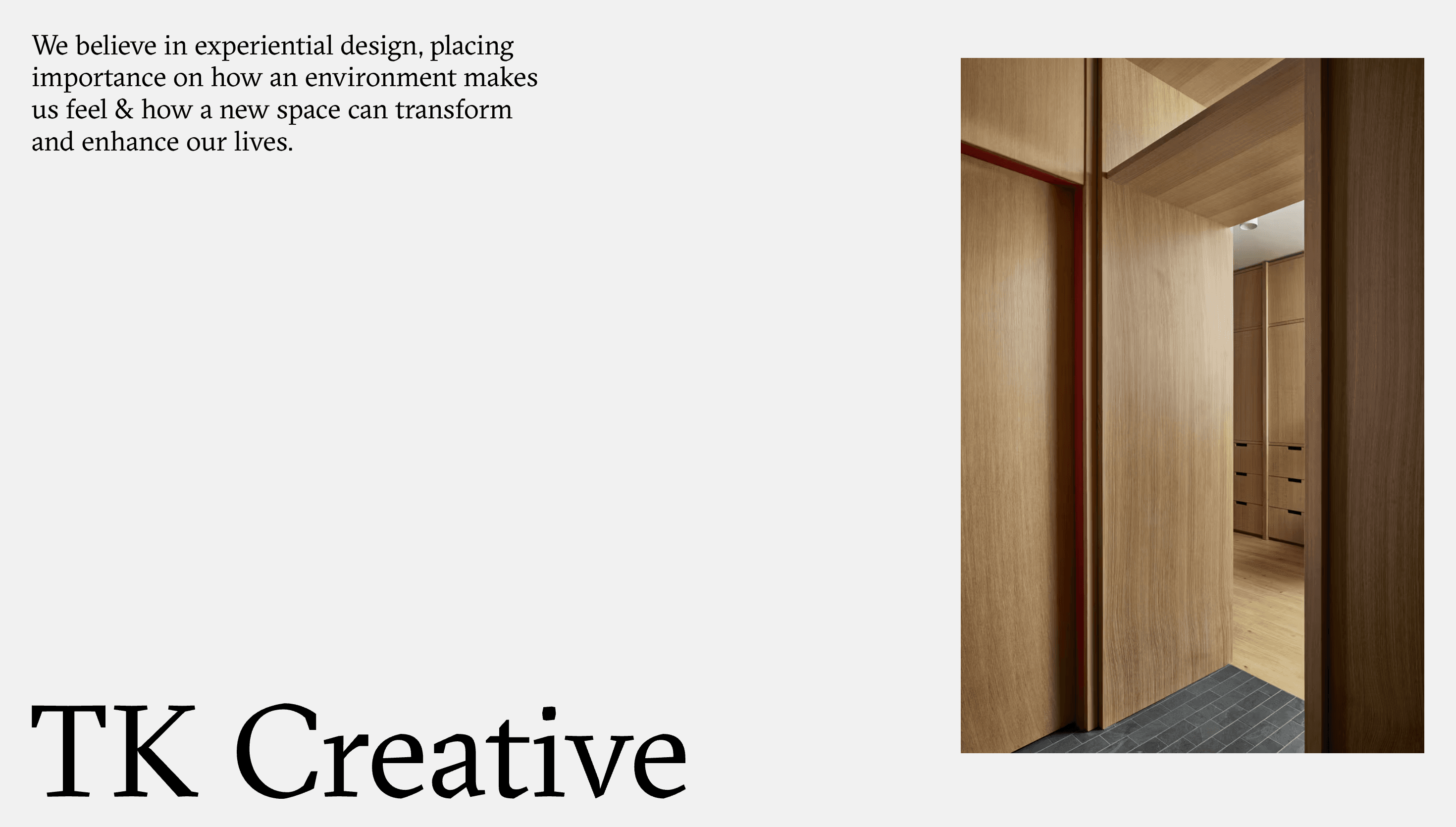 TK Creative — Designer, Real Estate website design