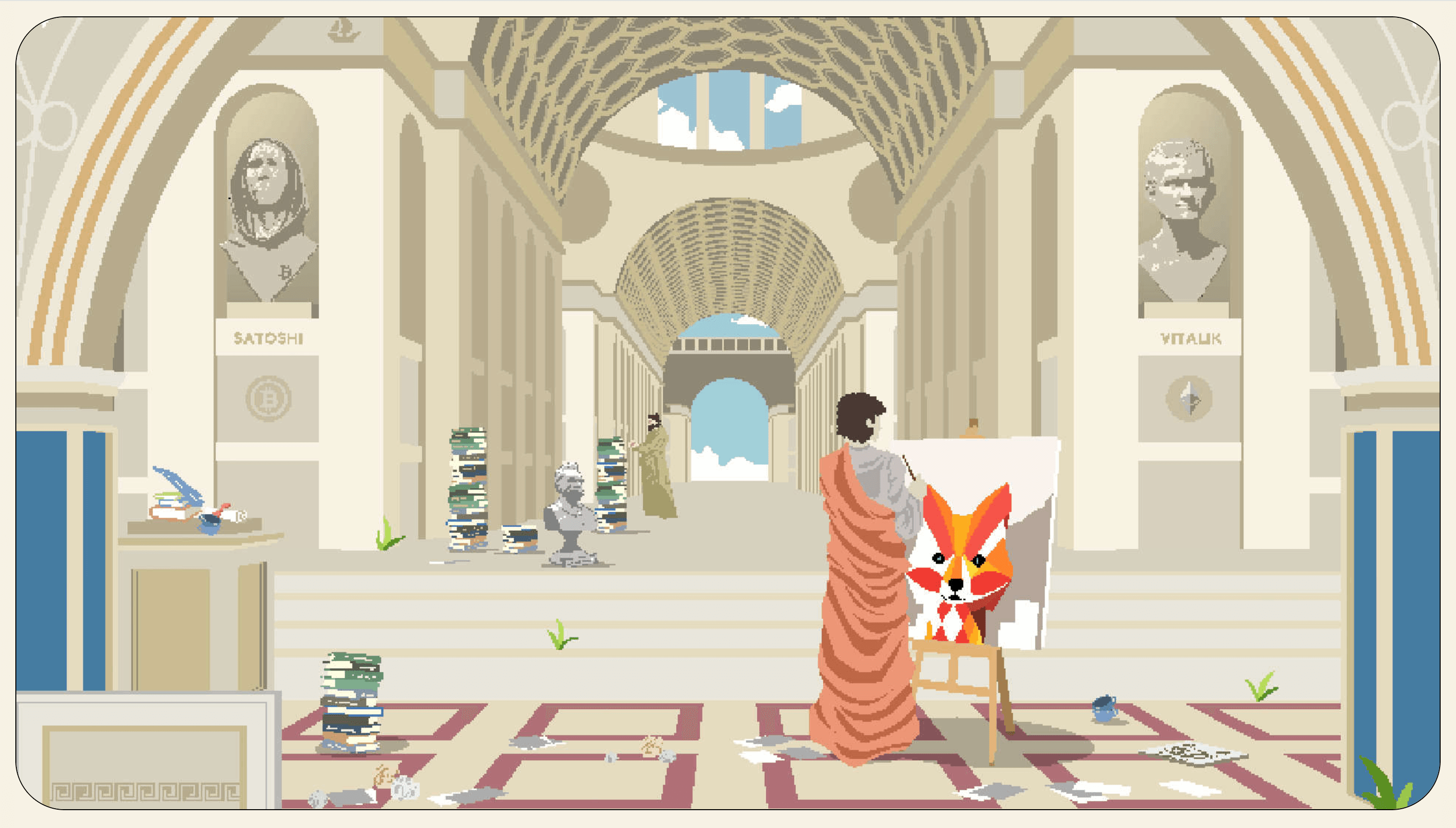 Philosophical Foxes — Interactive, Storytelling website design