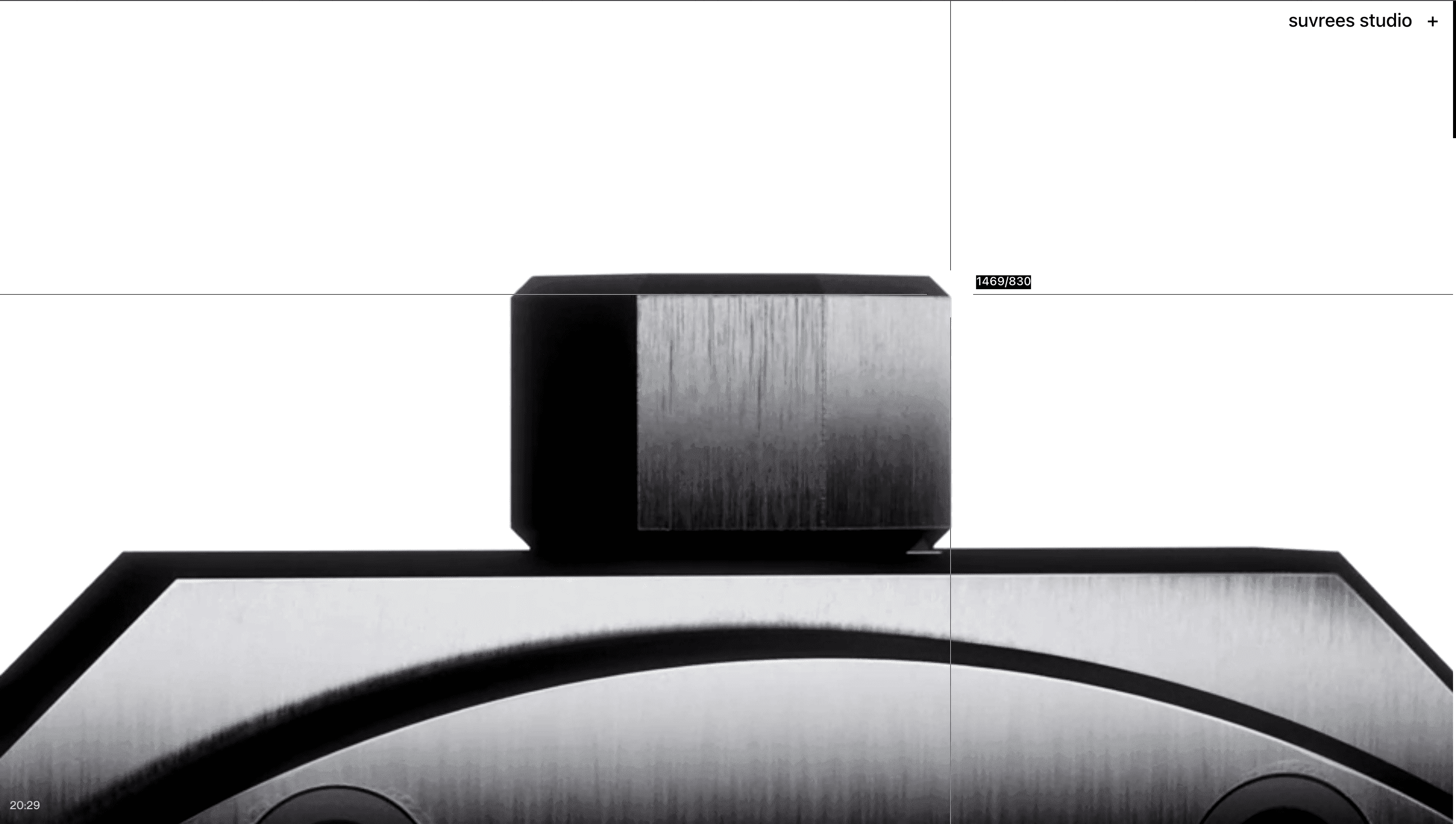 Suvrees Watch 001 — Product, Launch website design