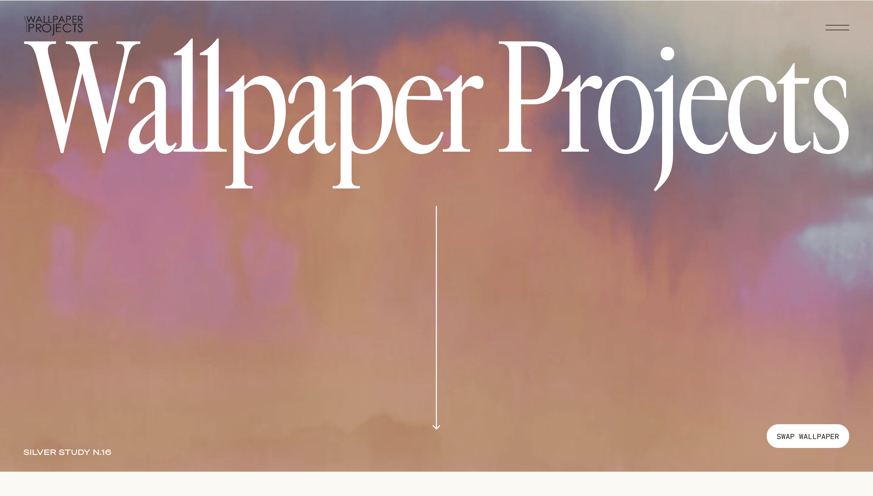 Wallpaper Projects — Studio, Designer website design