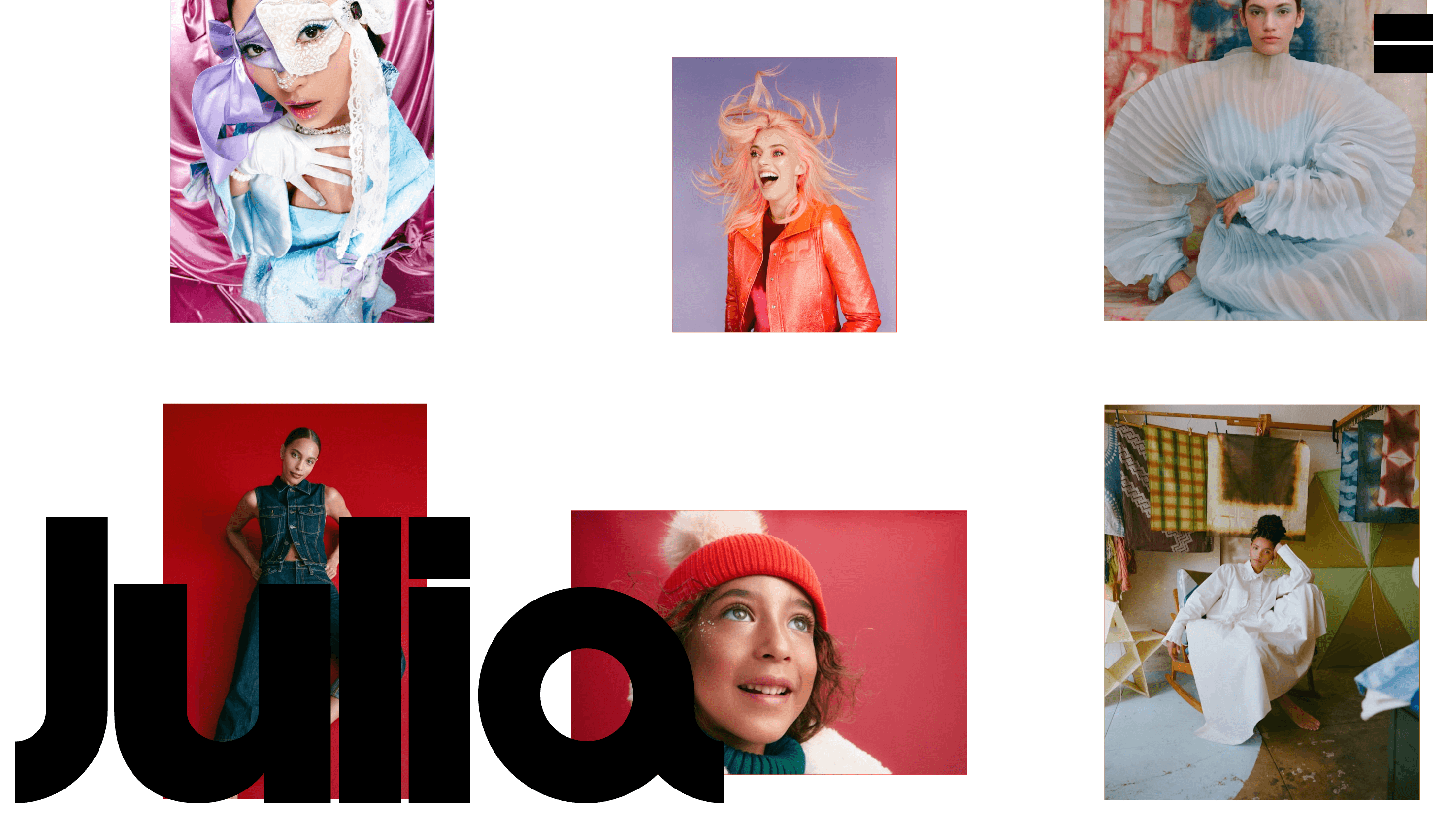 Julia Johnson — Portfolio, Art website design