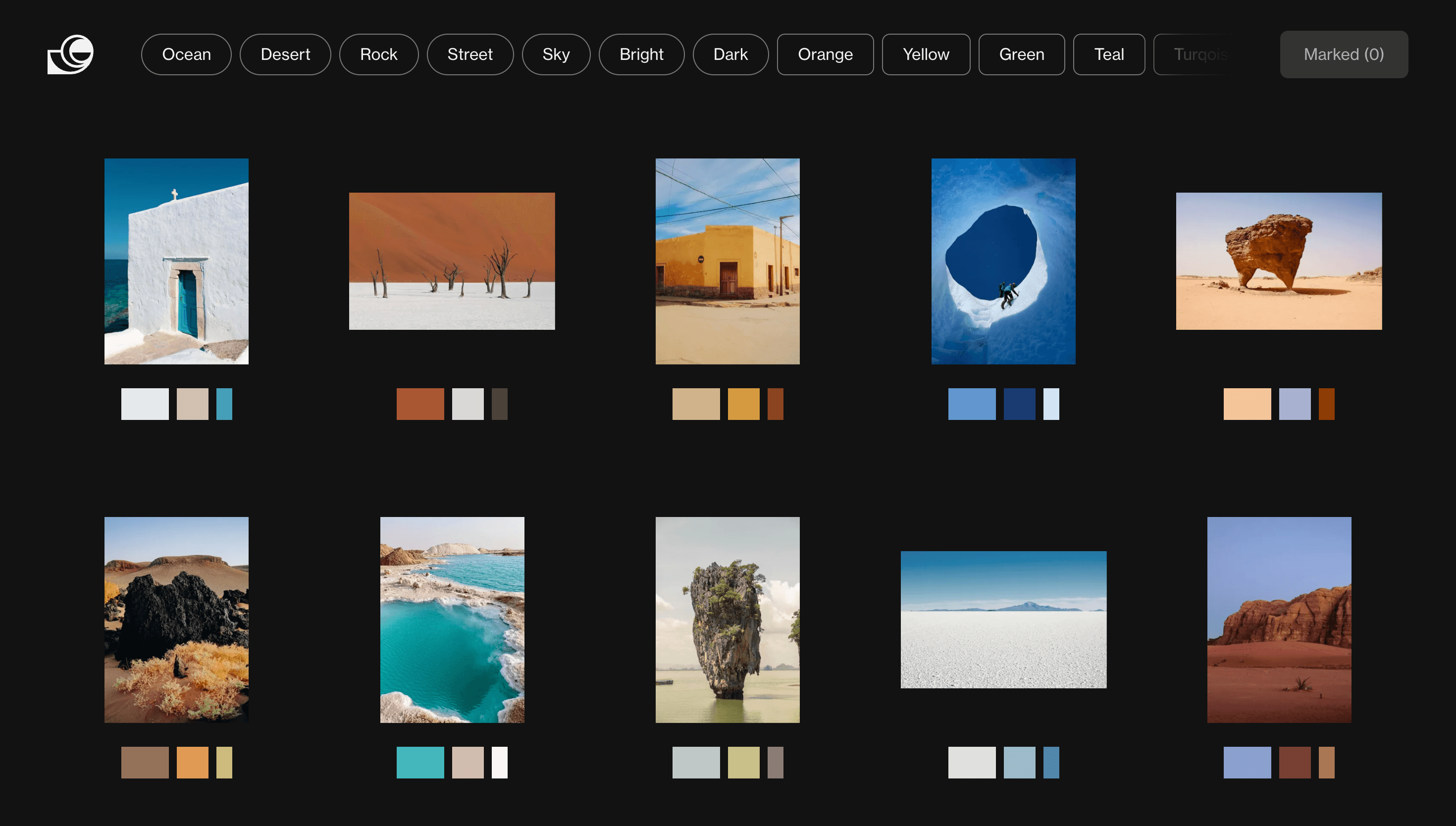 Tone — Art website design