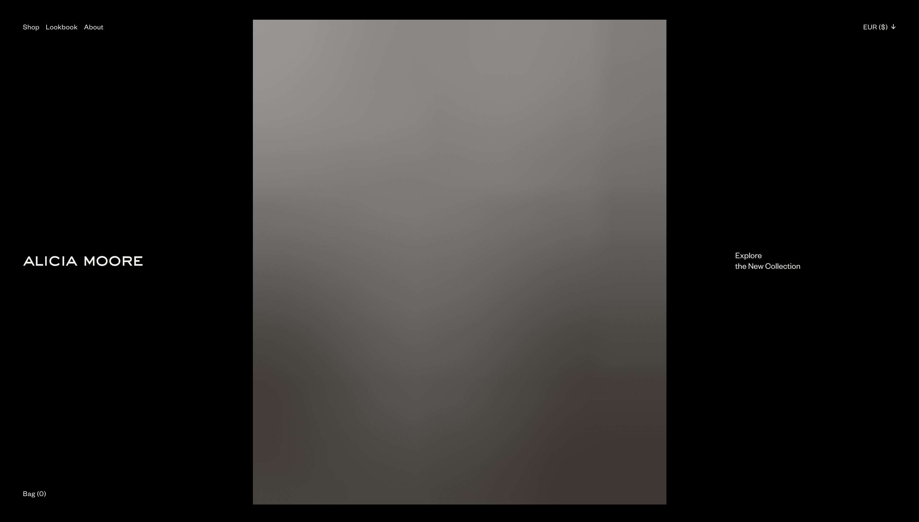 ALICIA MOORE — Fashion, Modern website design