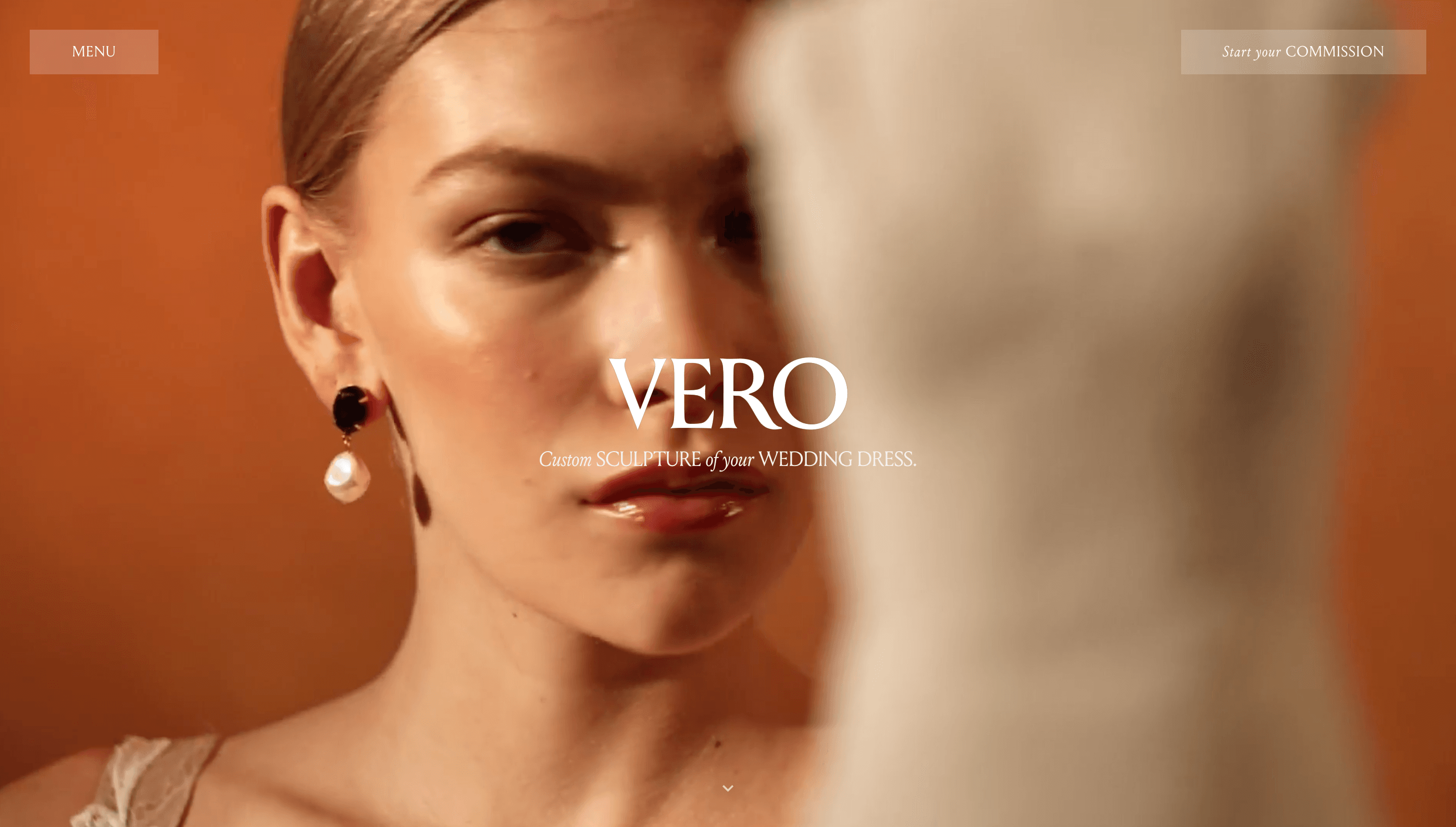 Vero — Art, Culture website design