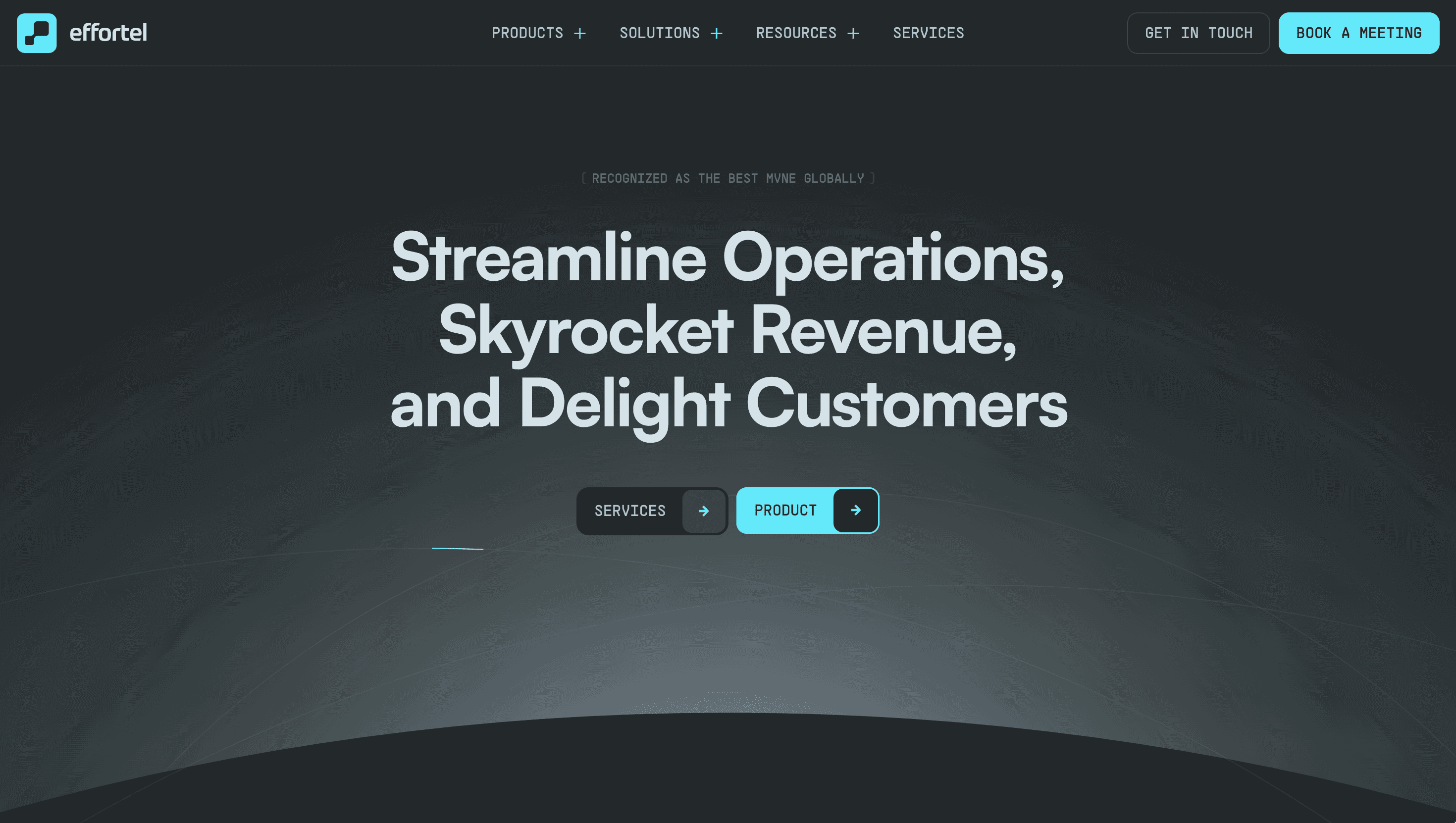 Effortel — Product, SaaS website design