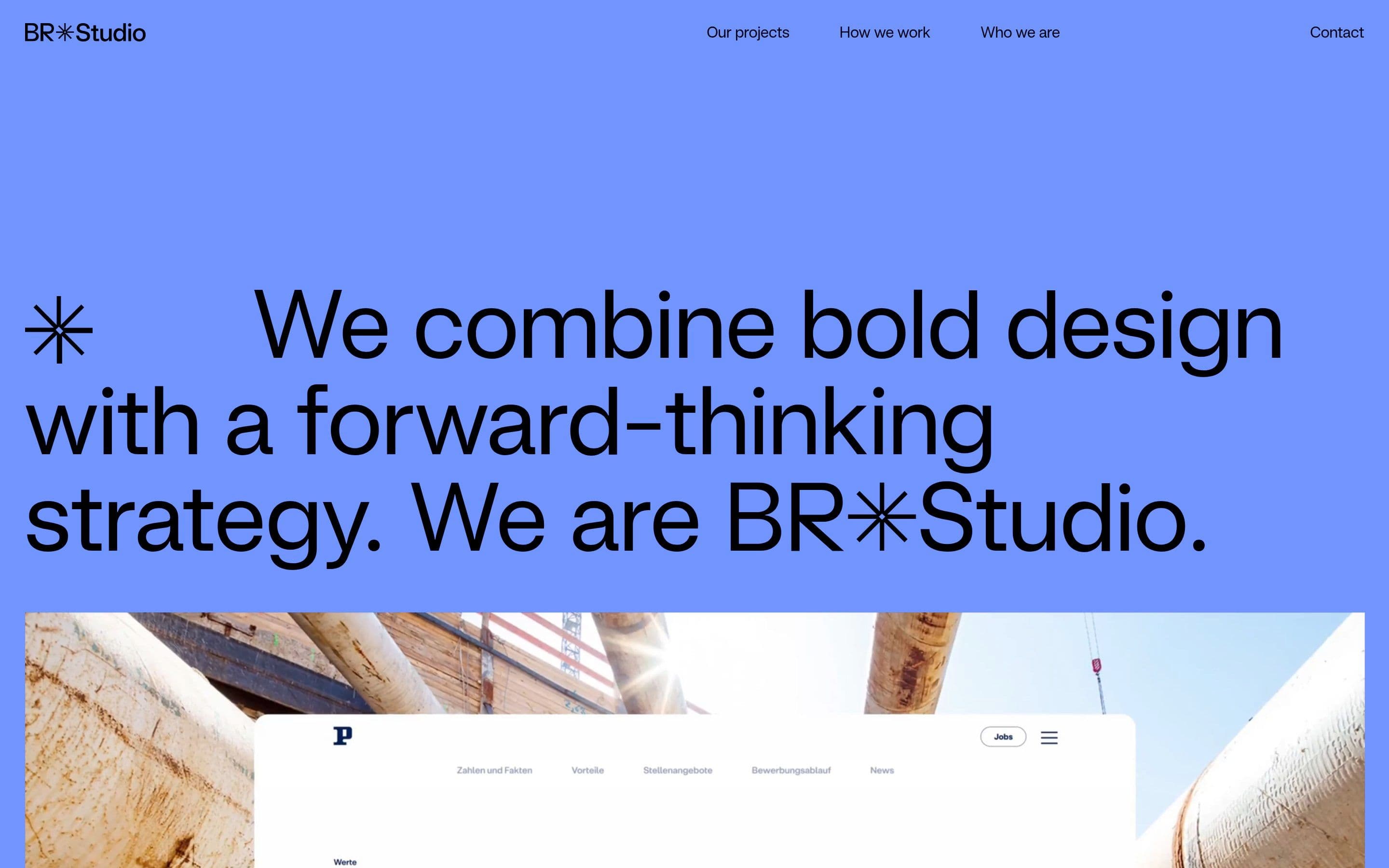 BR Studio — Agency, Studio website design