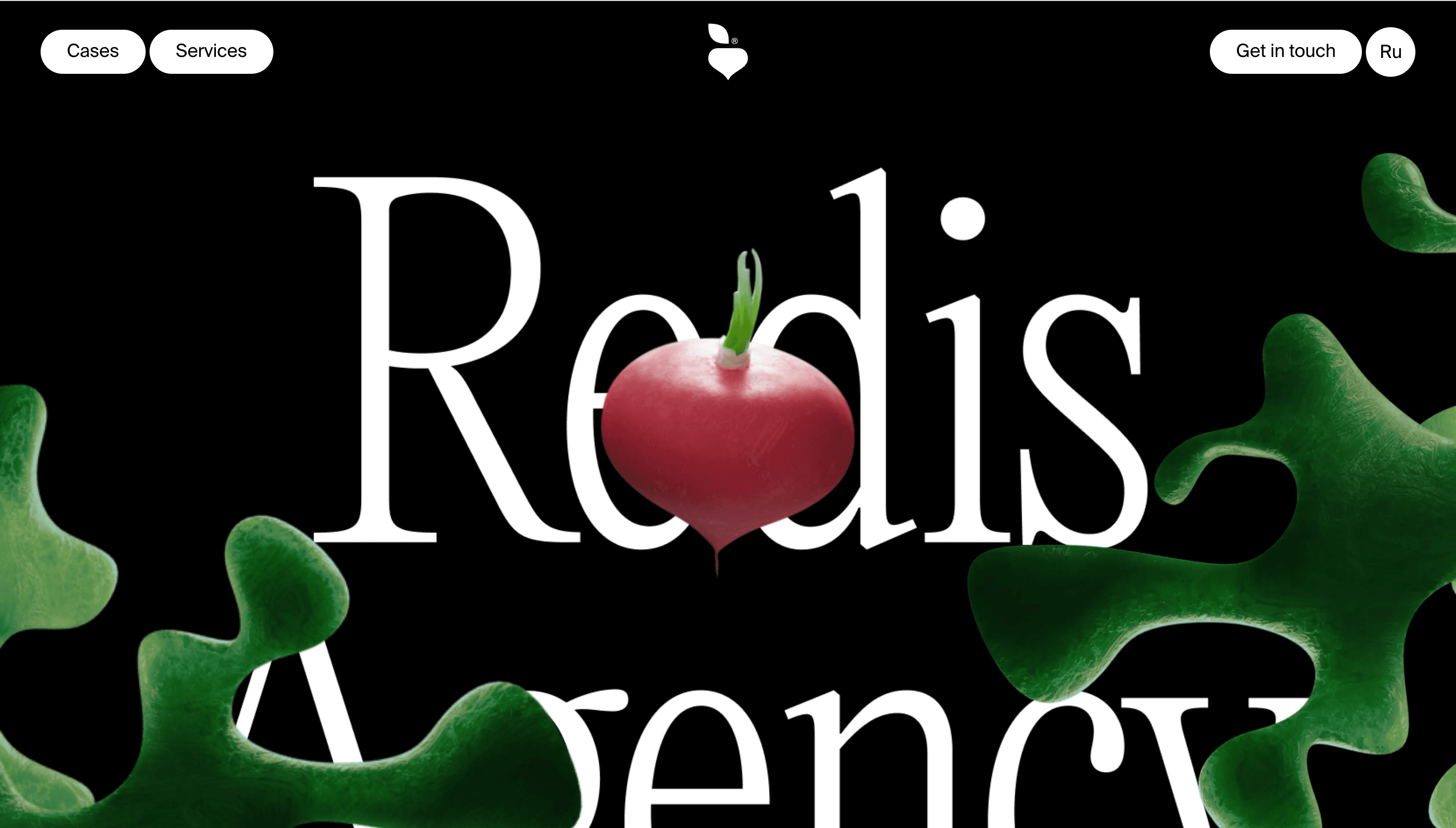 Redis Agency — Branding, Agency website design
