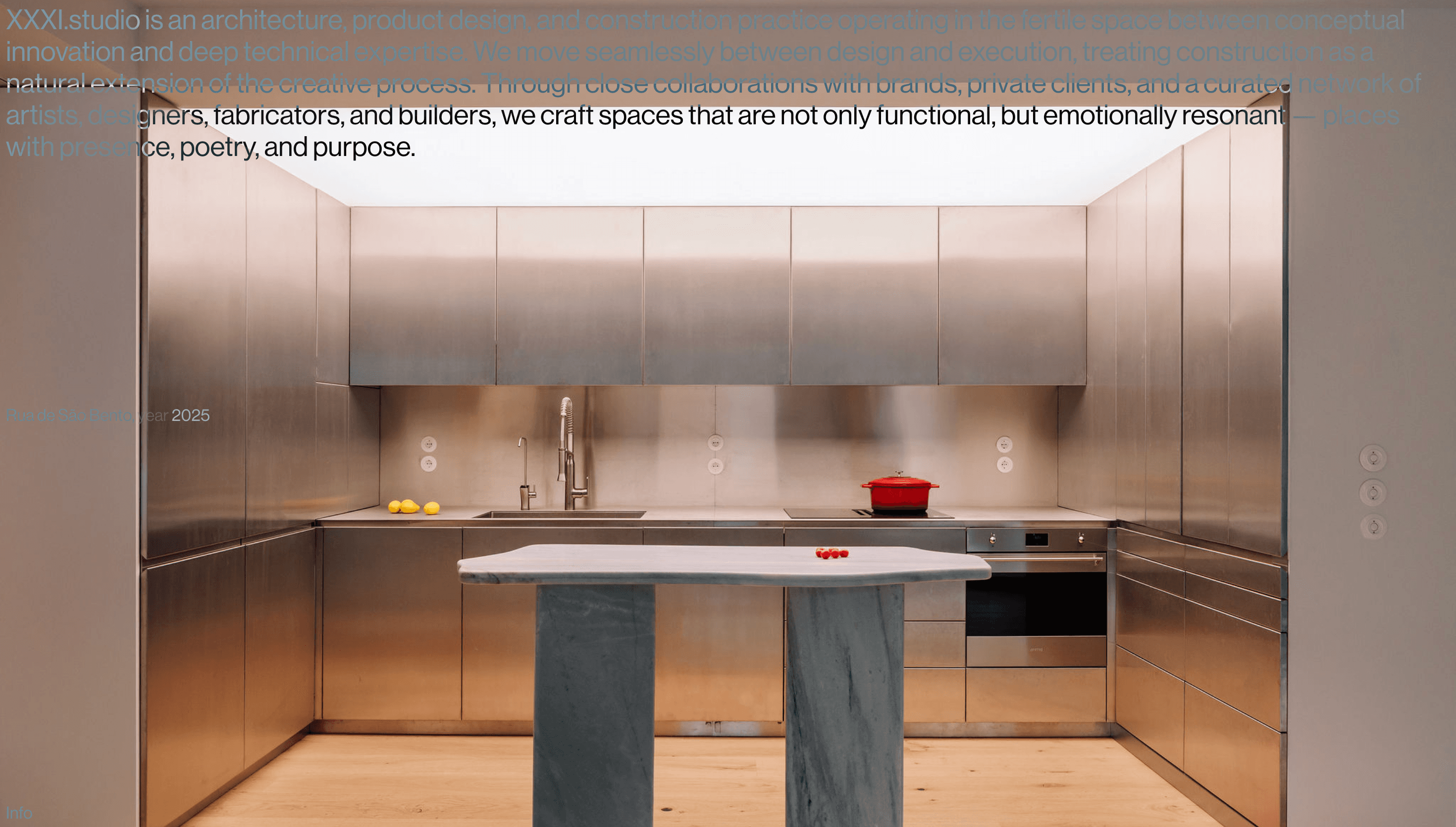 XXXI.studio — Studio, Animation website design