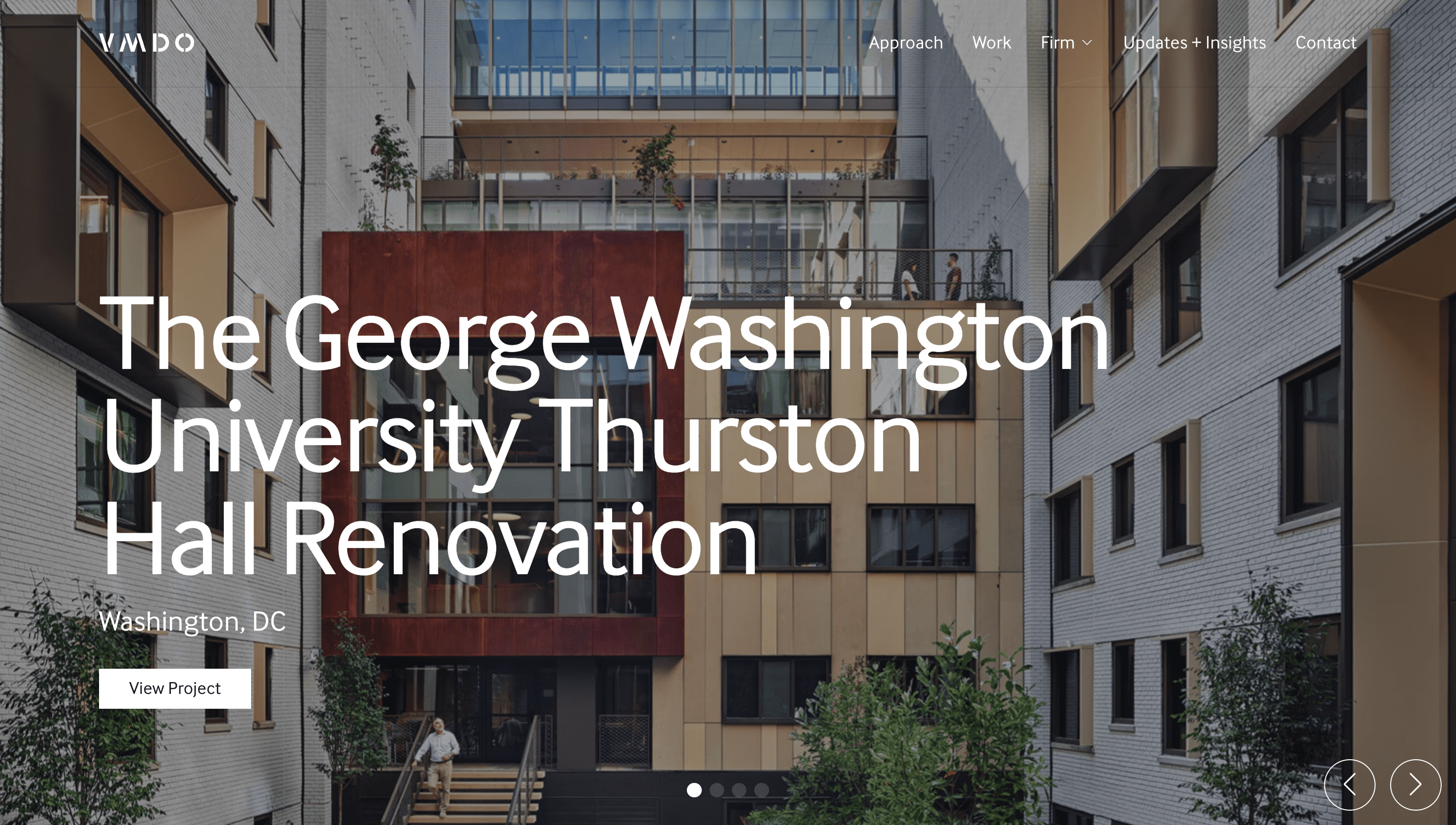 VMDO Architects — Agency, Corporate website design