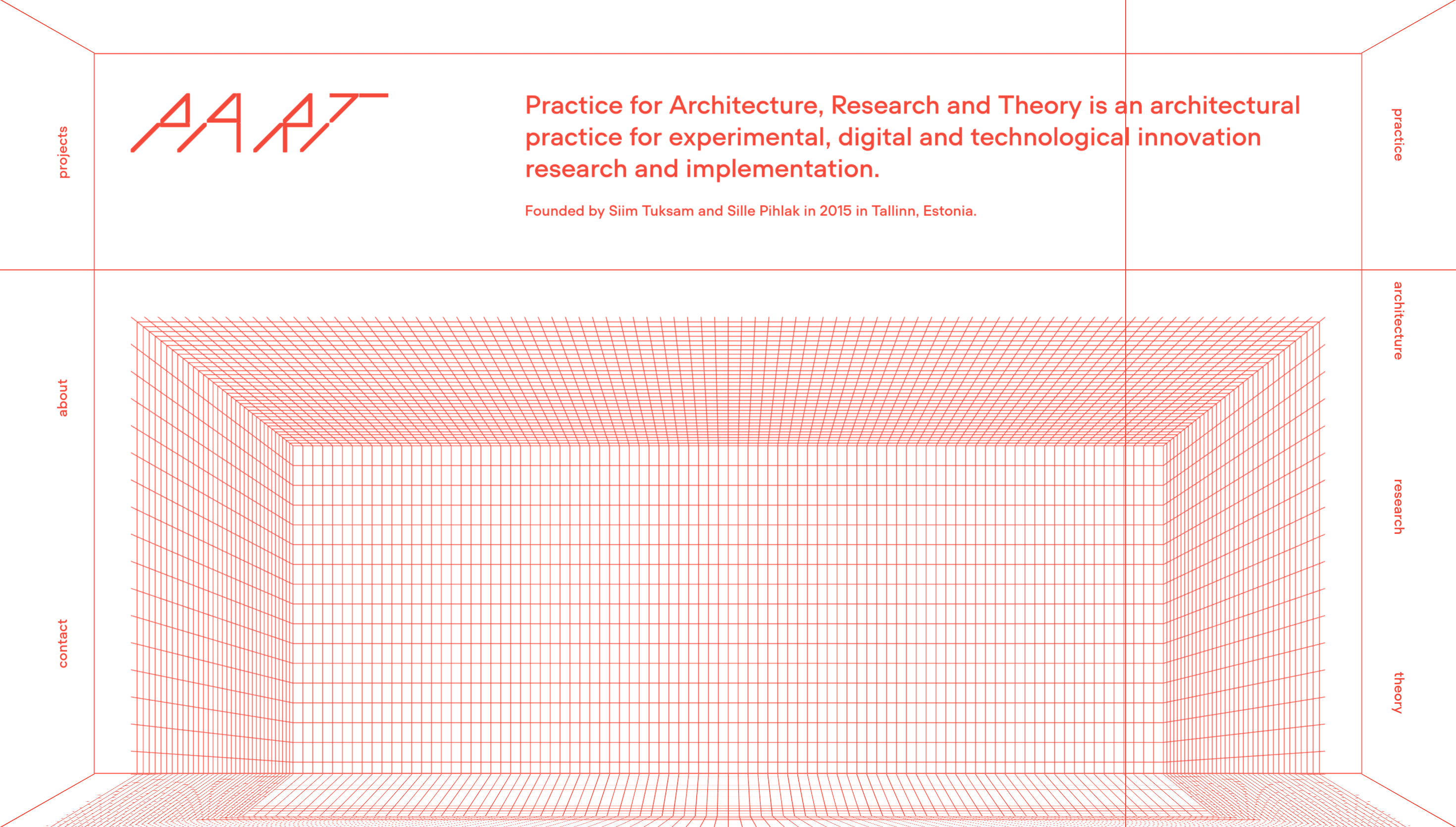 PART Architects — Agency, Studio website design