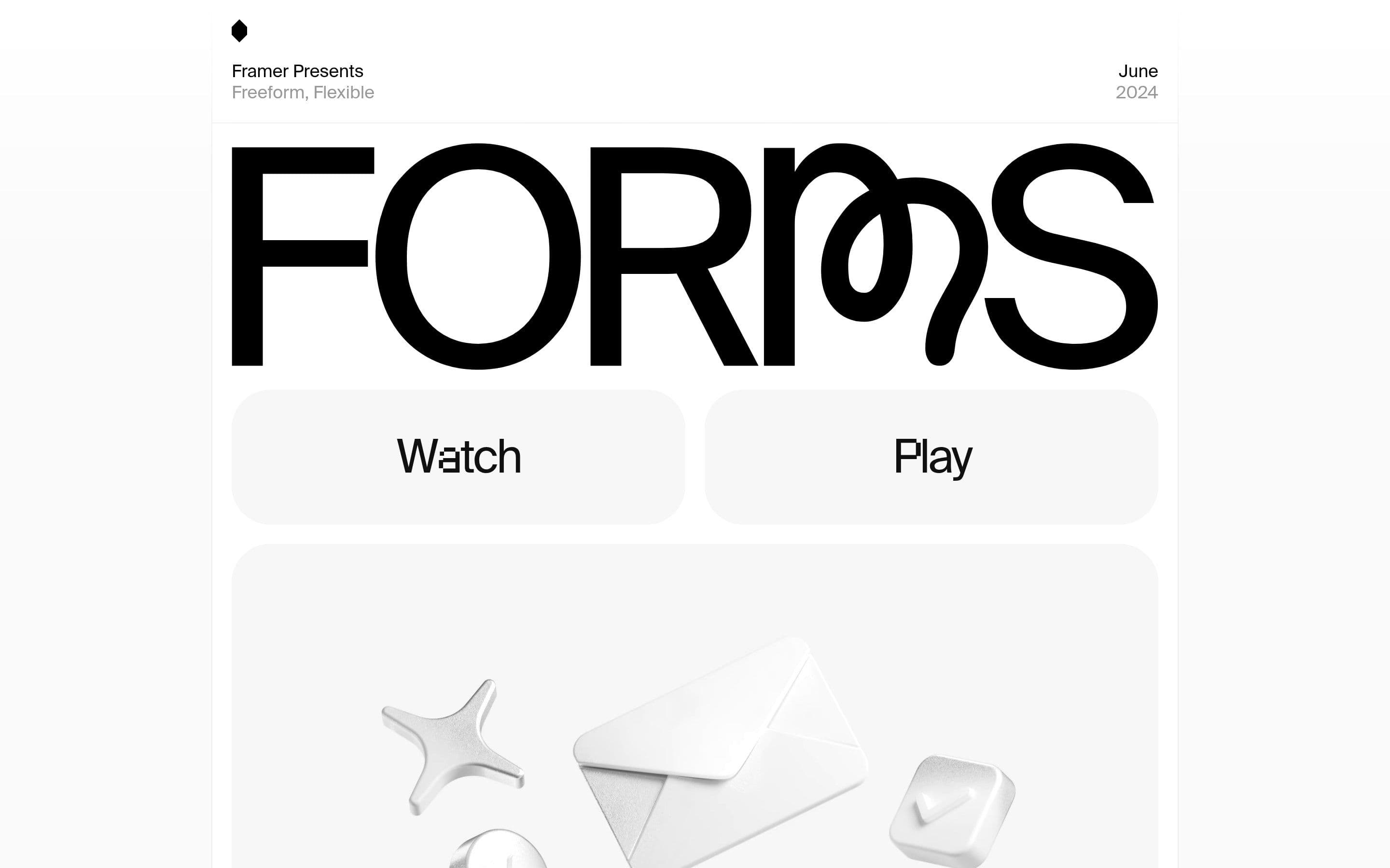 Forms.Supply — Tech, Landing Page website design