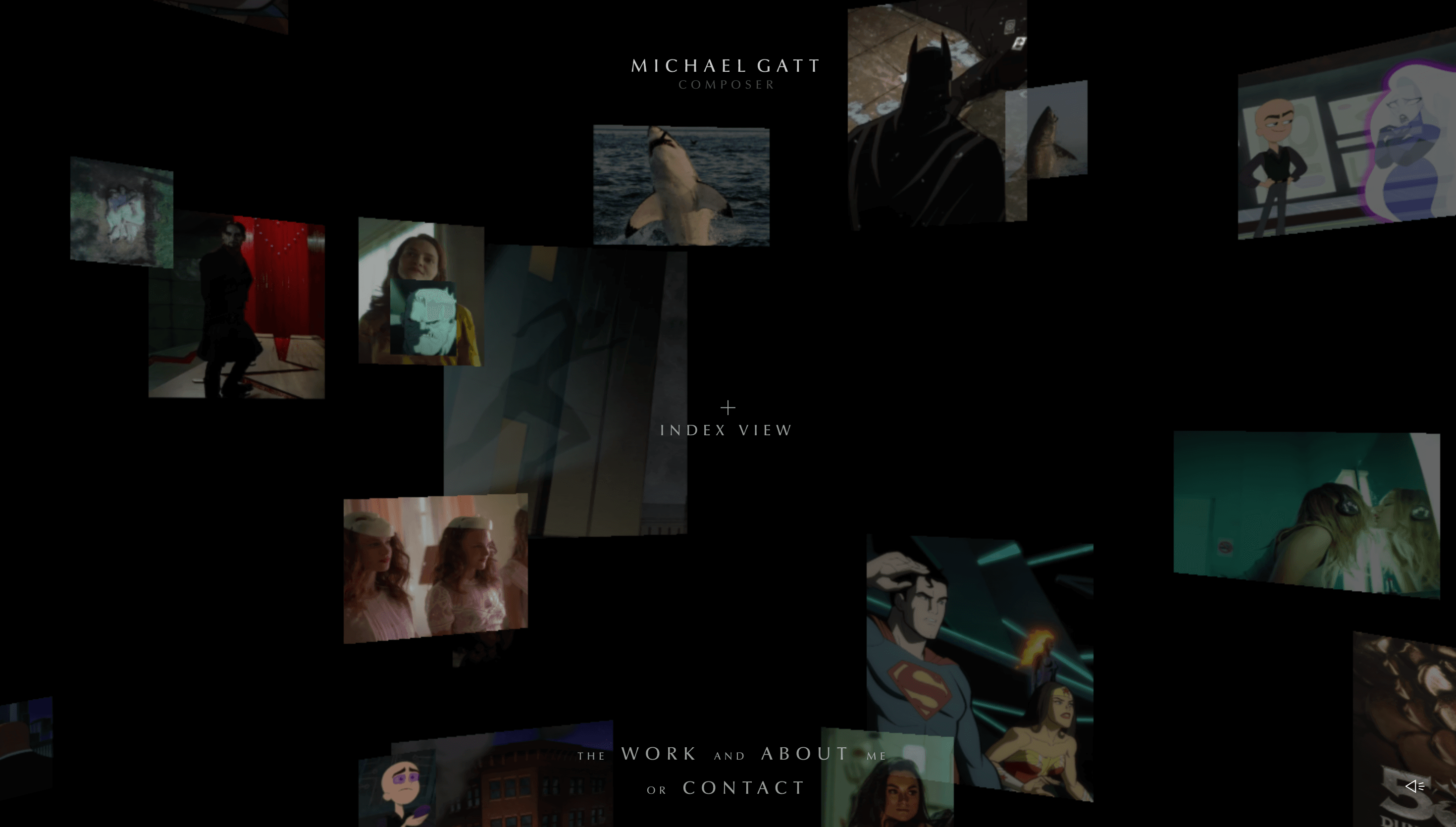 Michael Gatt — Music, Entertainment website design
