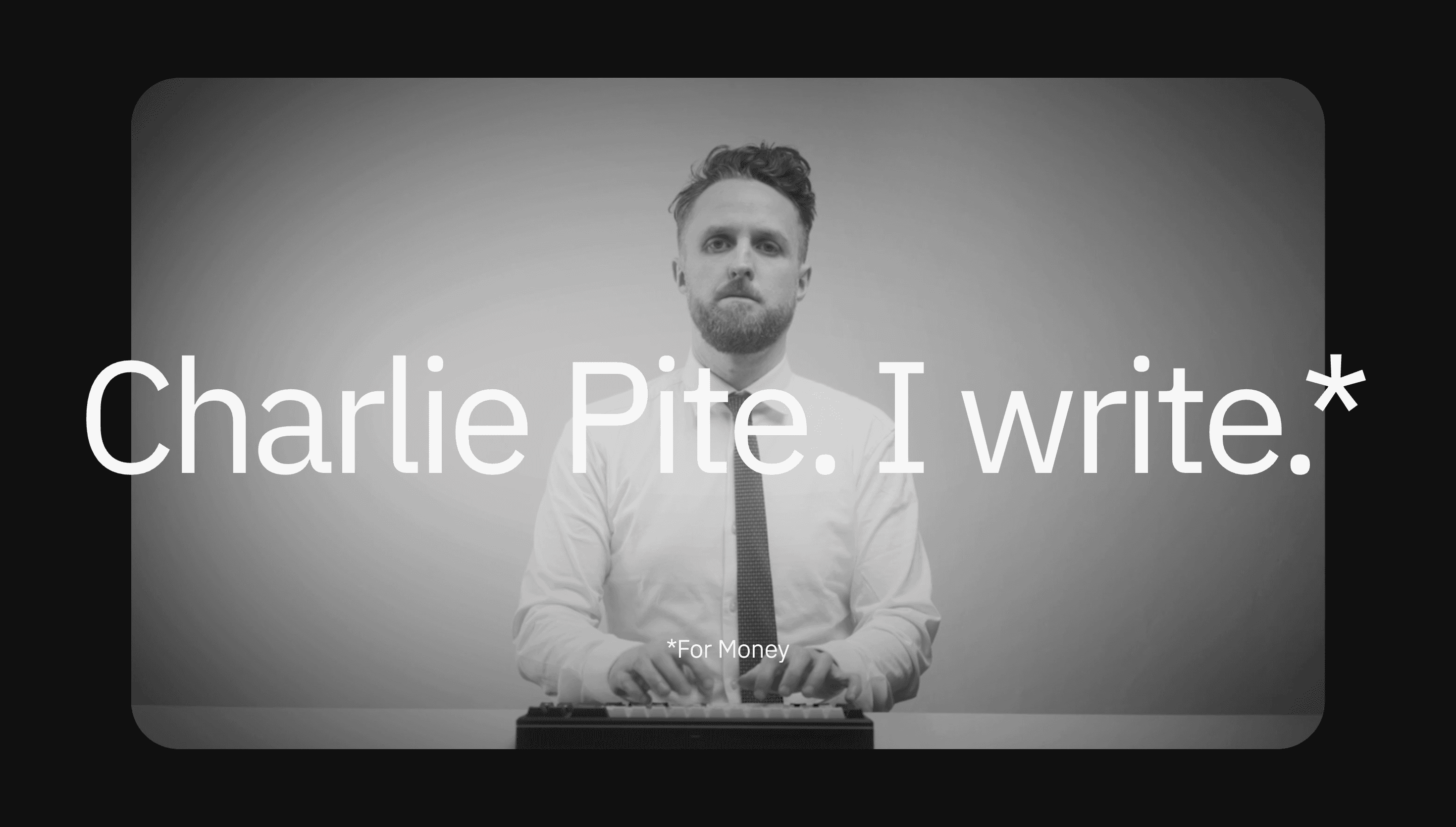Charlie Pite — Developer, Dev website design