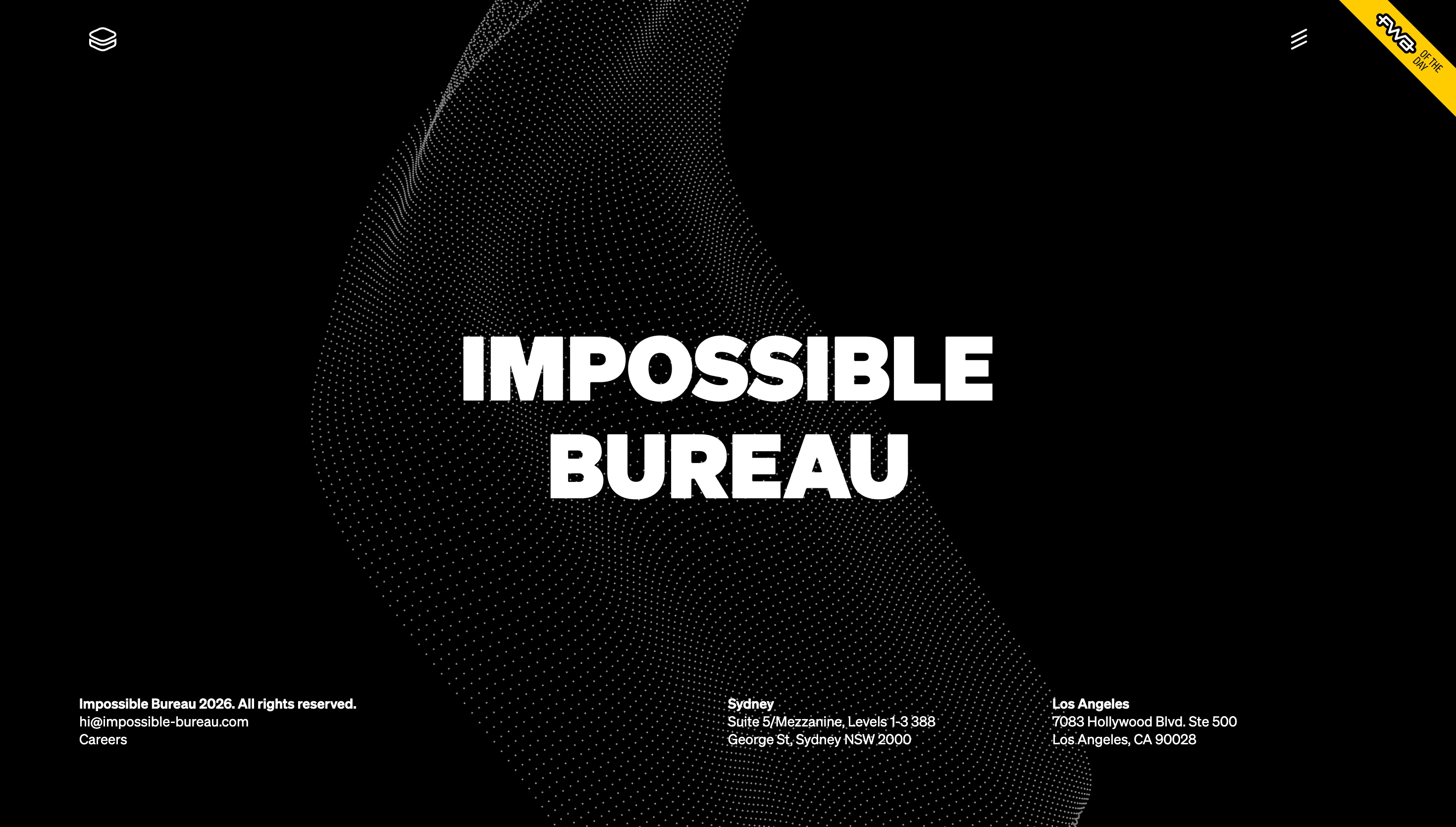 Impossible Bureau — Agency, Web website design