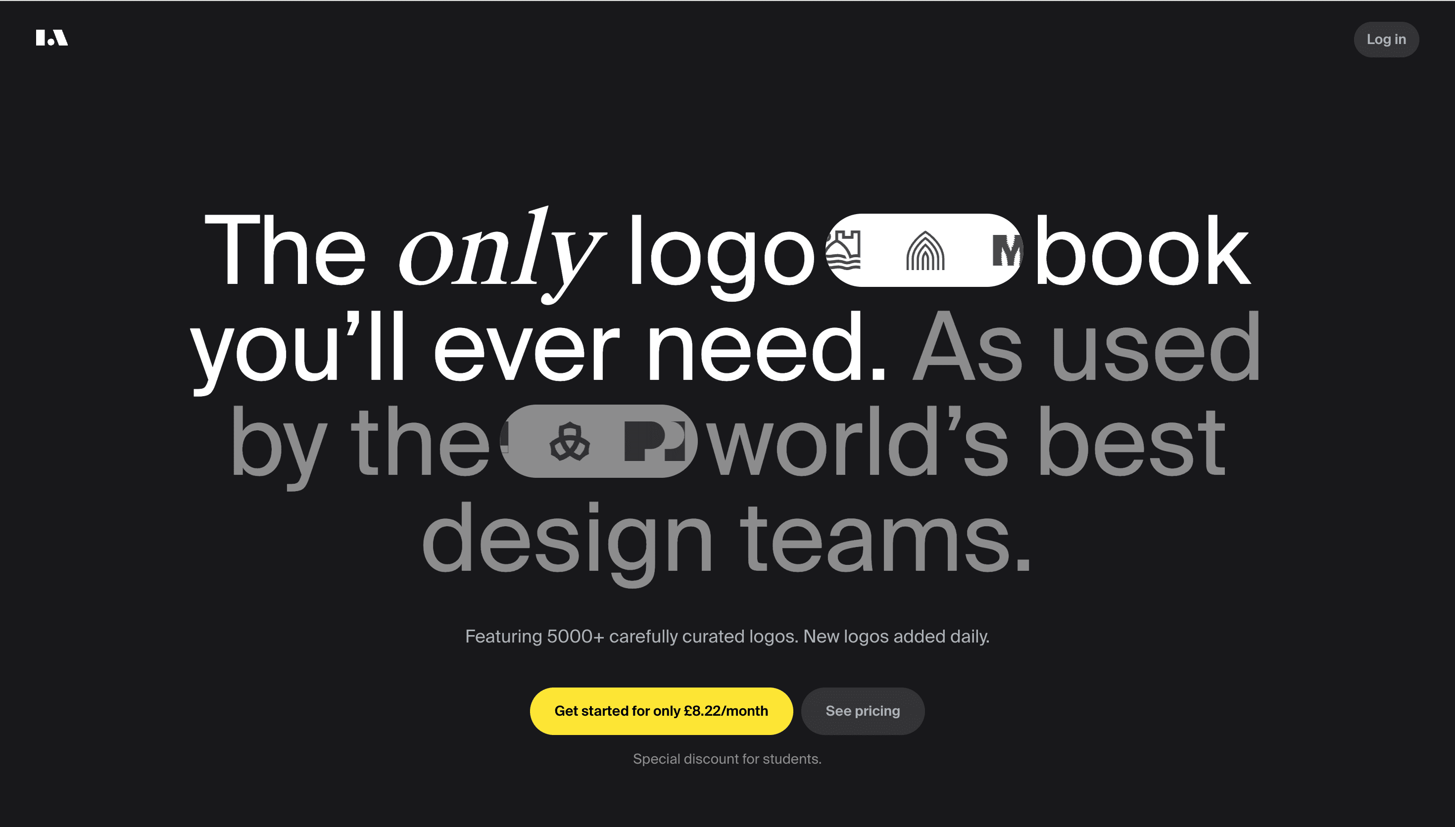 LogoArchive — Branding, Designer website design