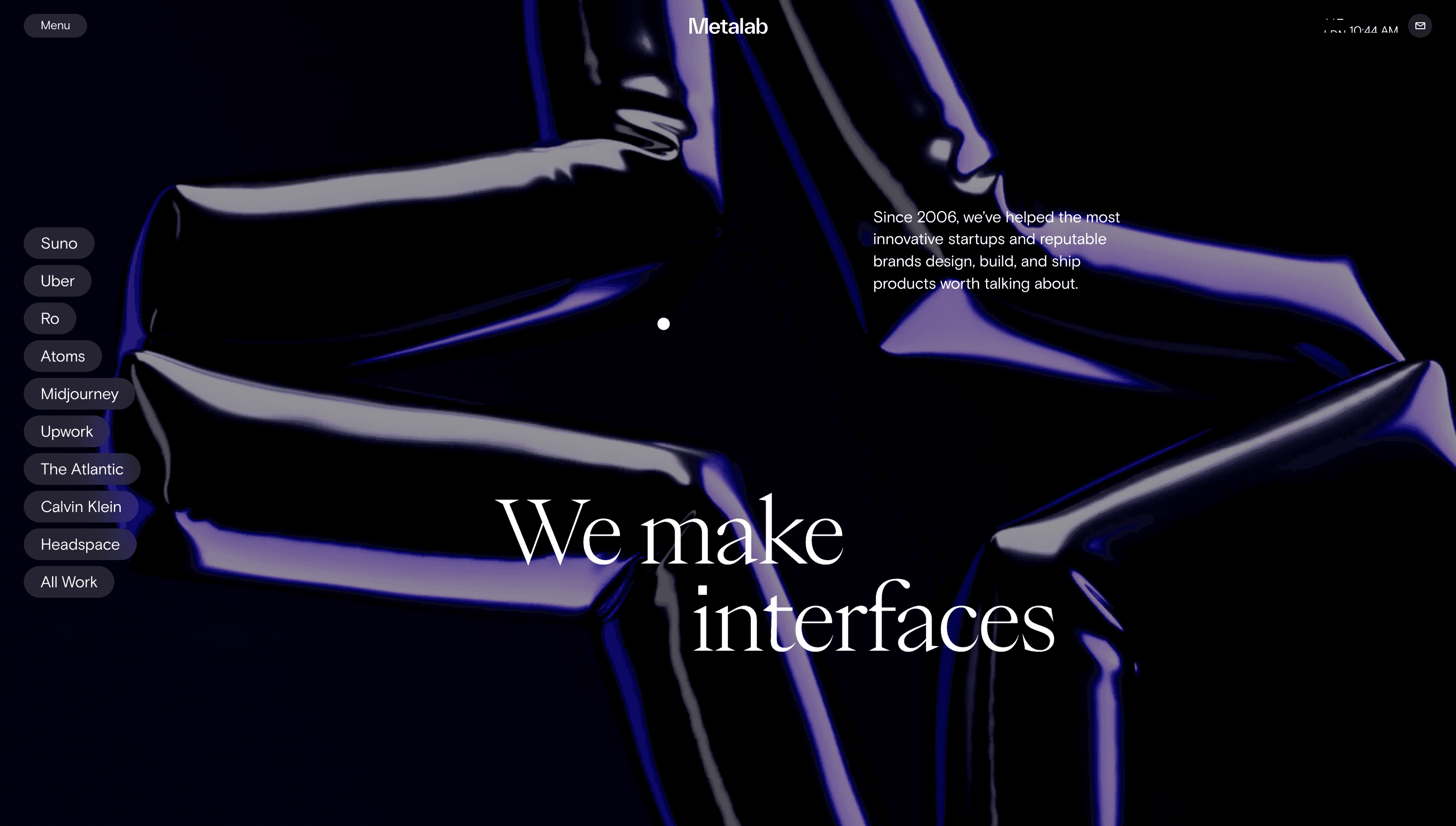 Metalab — Agency, Product website design