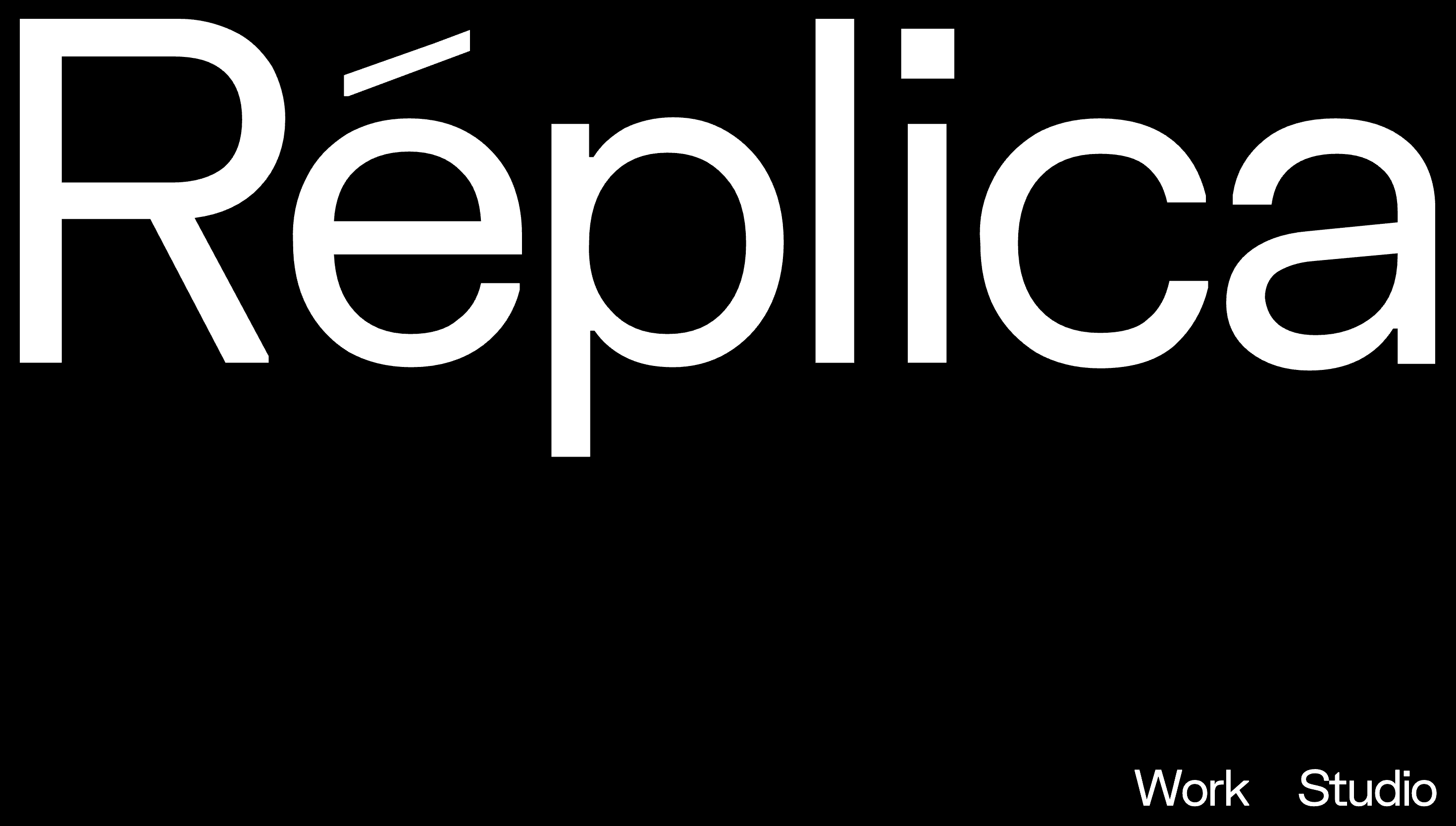 Réplica — Studio, Interactive website design