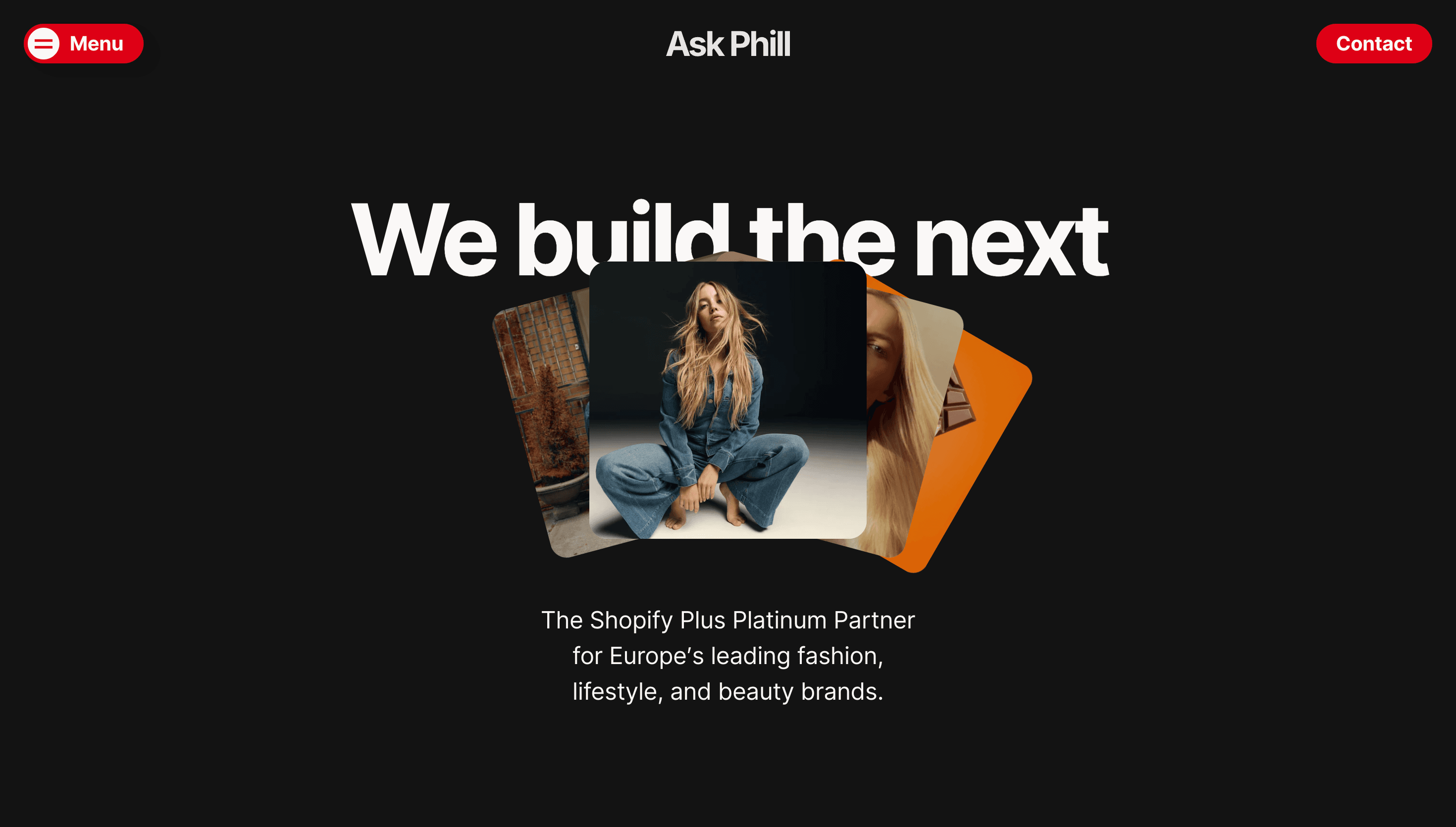 Ask Phill — Agency, Shopify website design