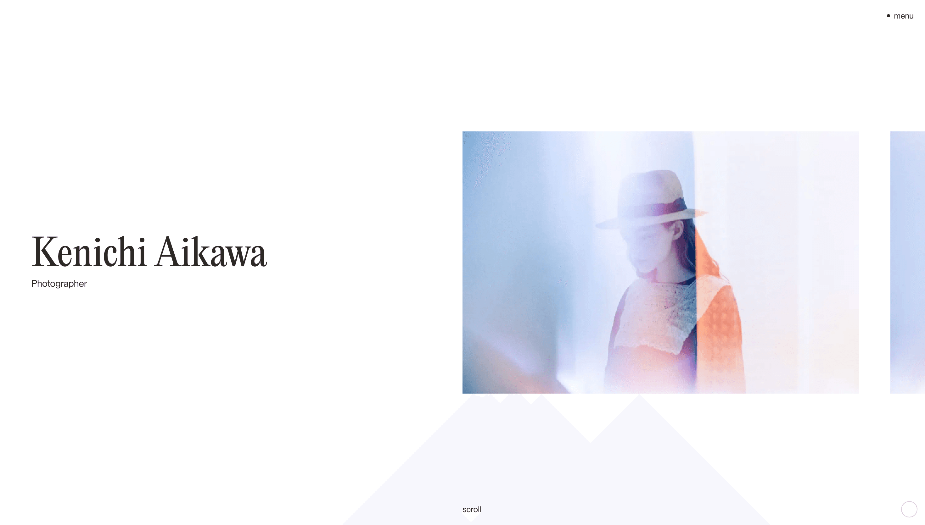 Kenichi Aikawa — Art, Fashion website design