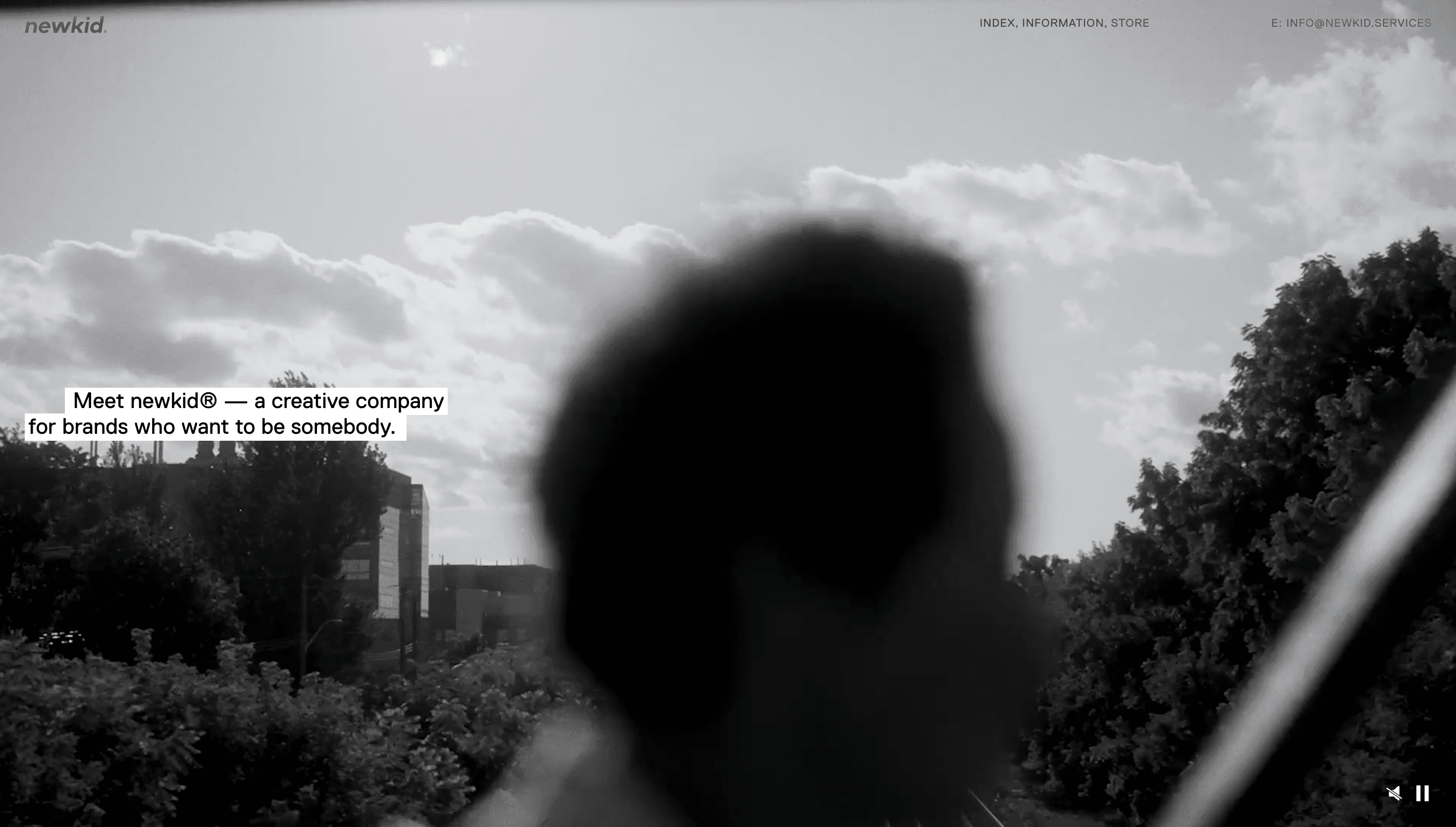 newkid — Agency, Studio website design