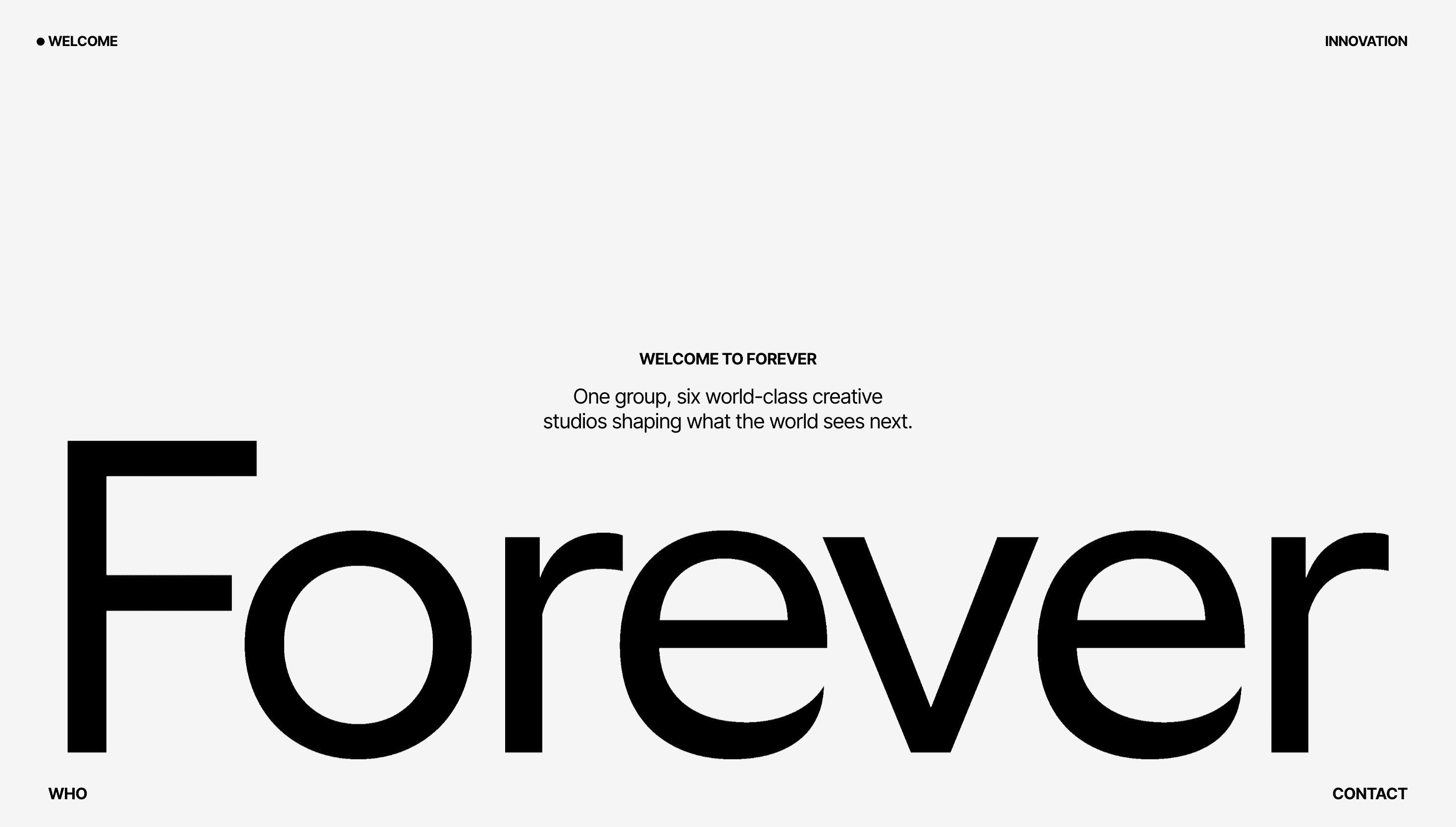 ThinkForever — Agency, Studio website design