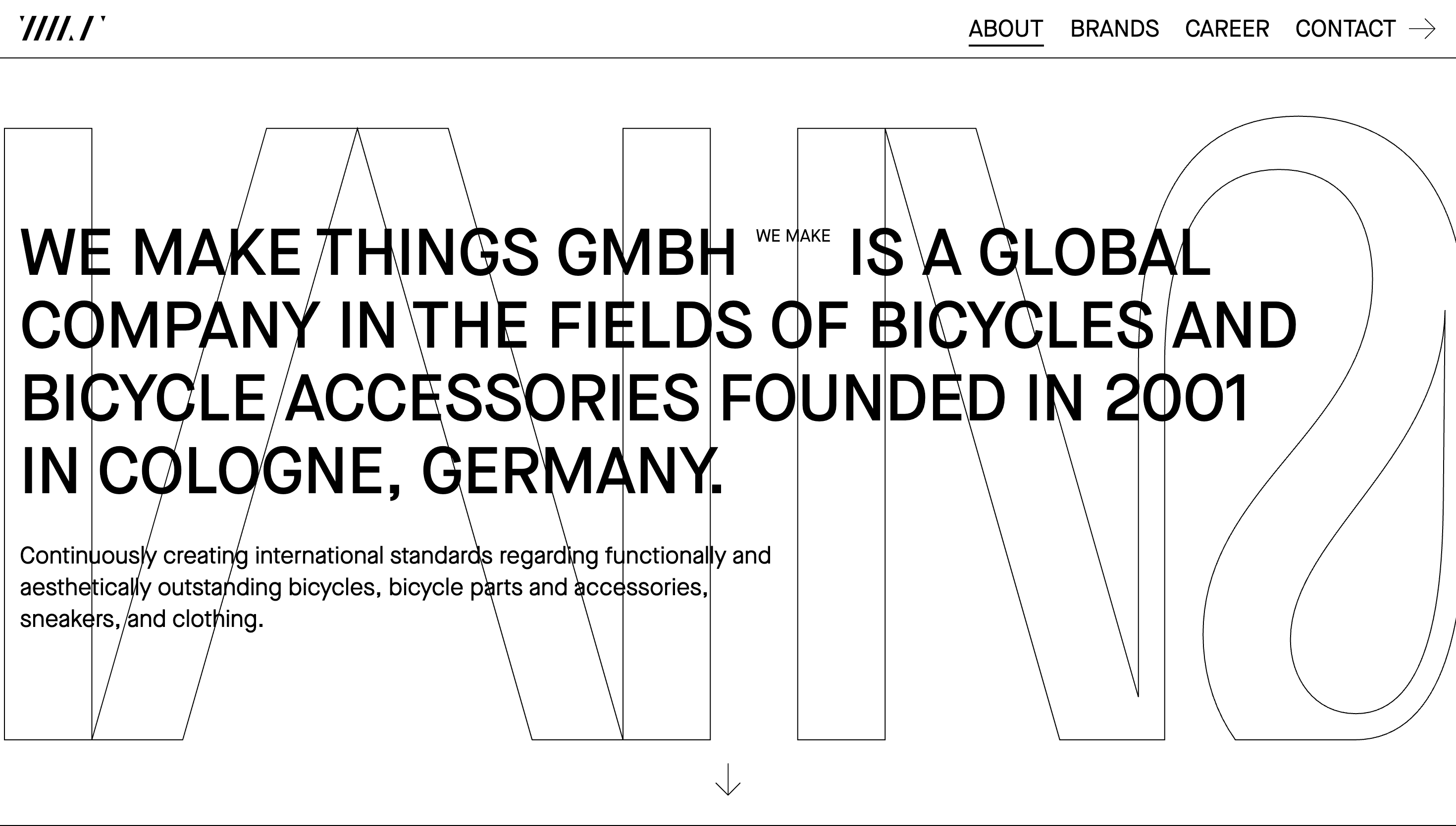 WE MAKE THINGS — Agency, Studio website design