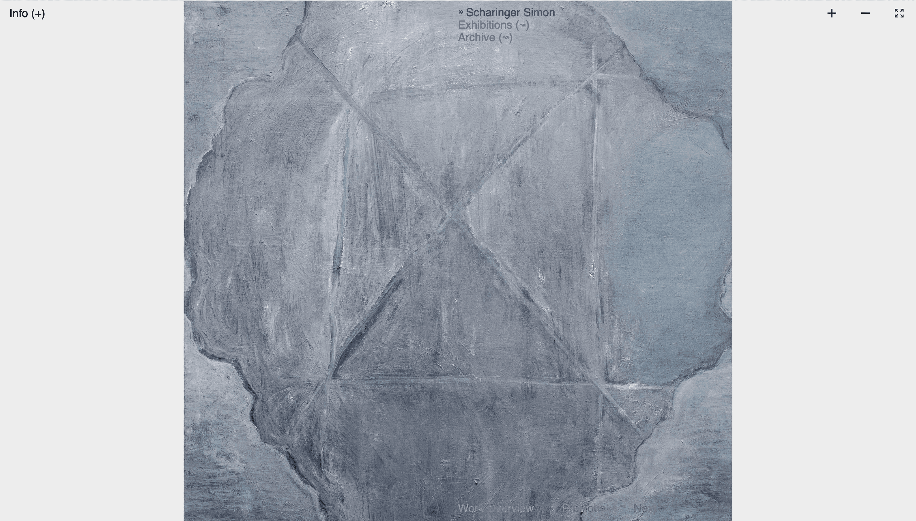 Simon Scharinger — Art, Portfolio website design