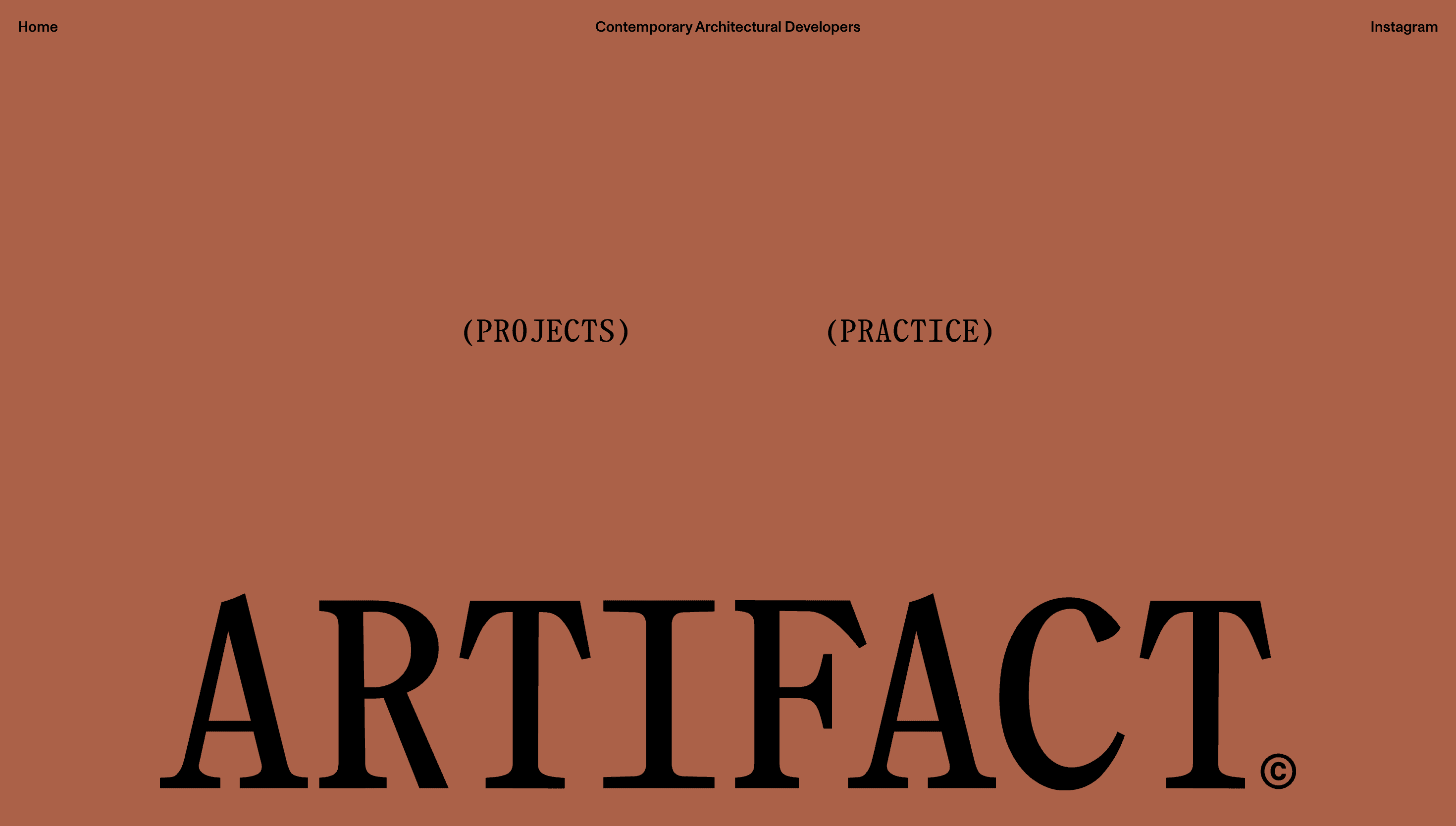 Artifact Property — Real Estate, Corporate website design