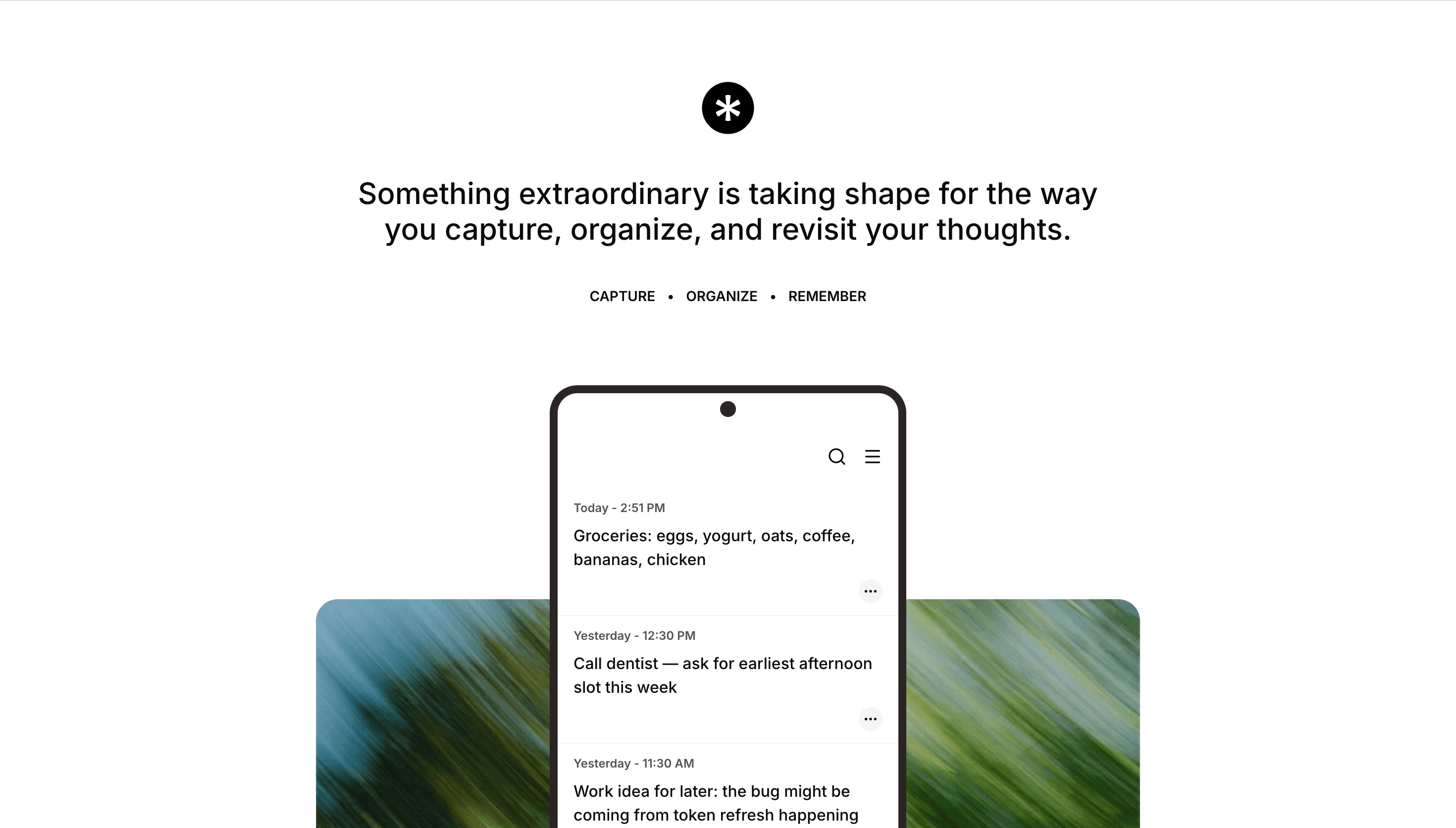 Mindrop — App, Launch website design