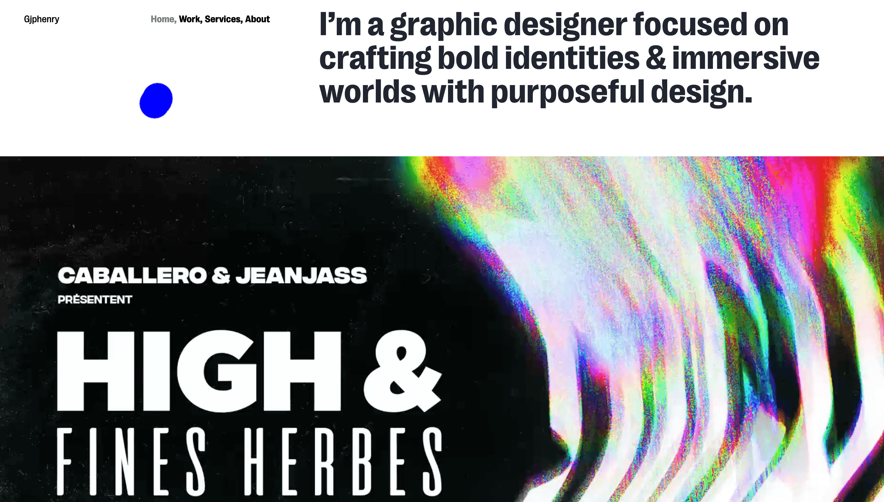 GJPhenry — Designer, Graphic Designer website design