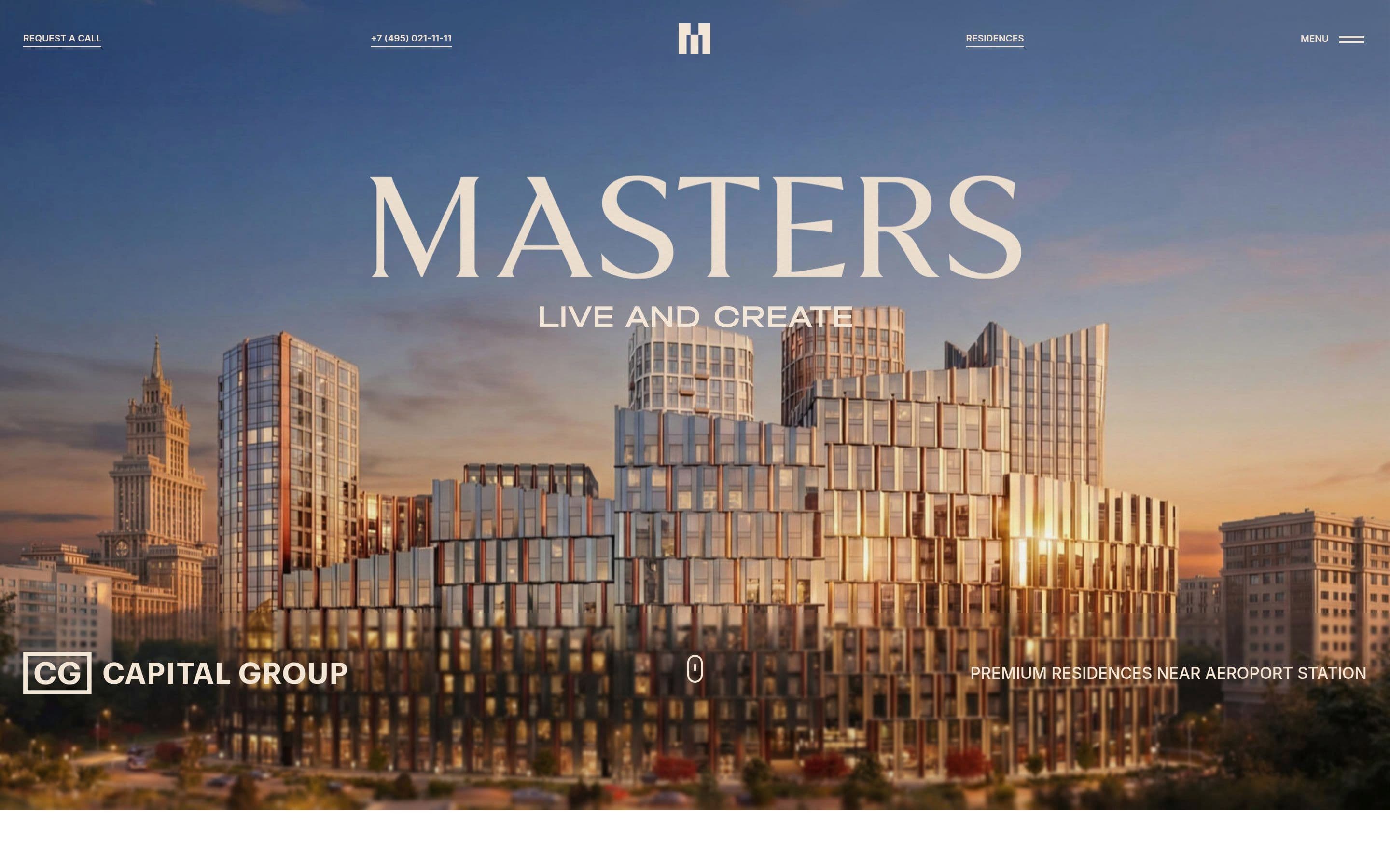 dviga.marketing — Agency, Portfolio website design