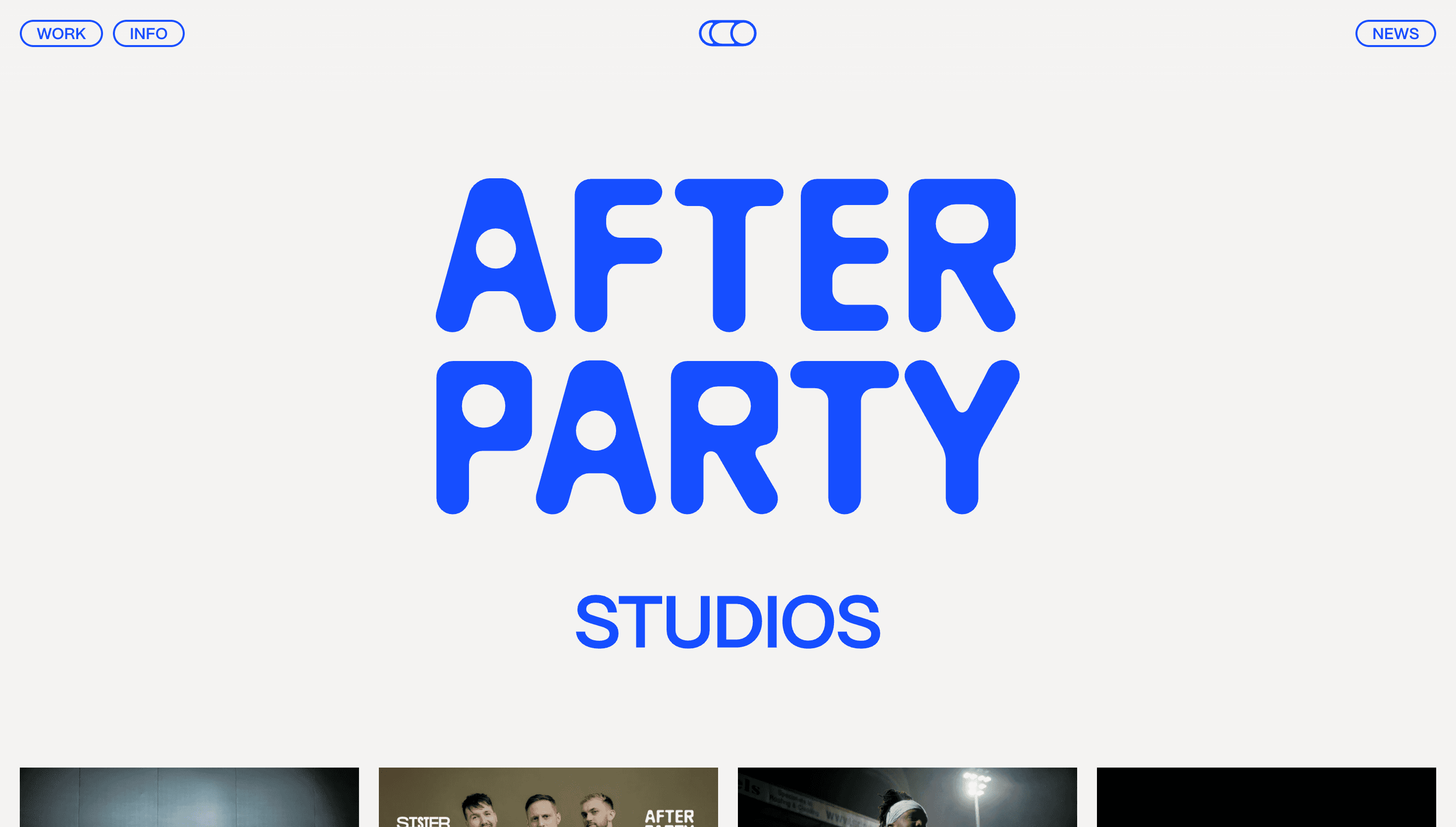 After Party Studios — Agency, Studio website design