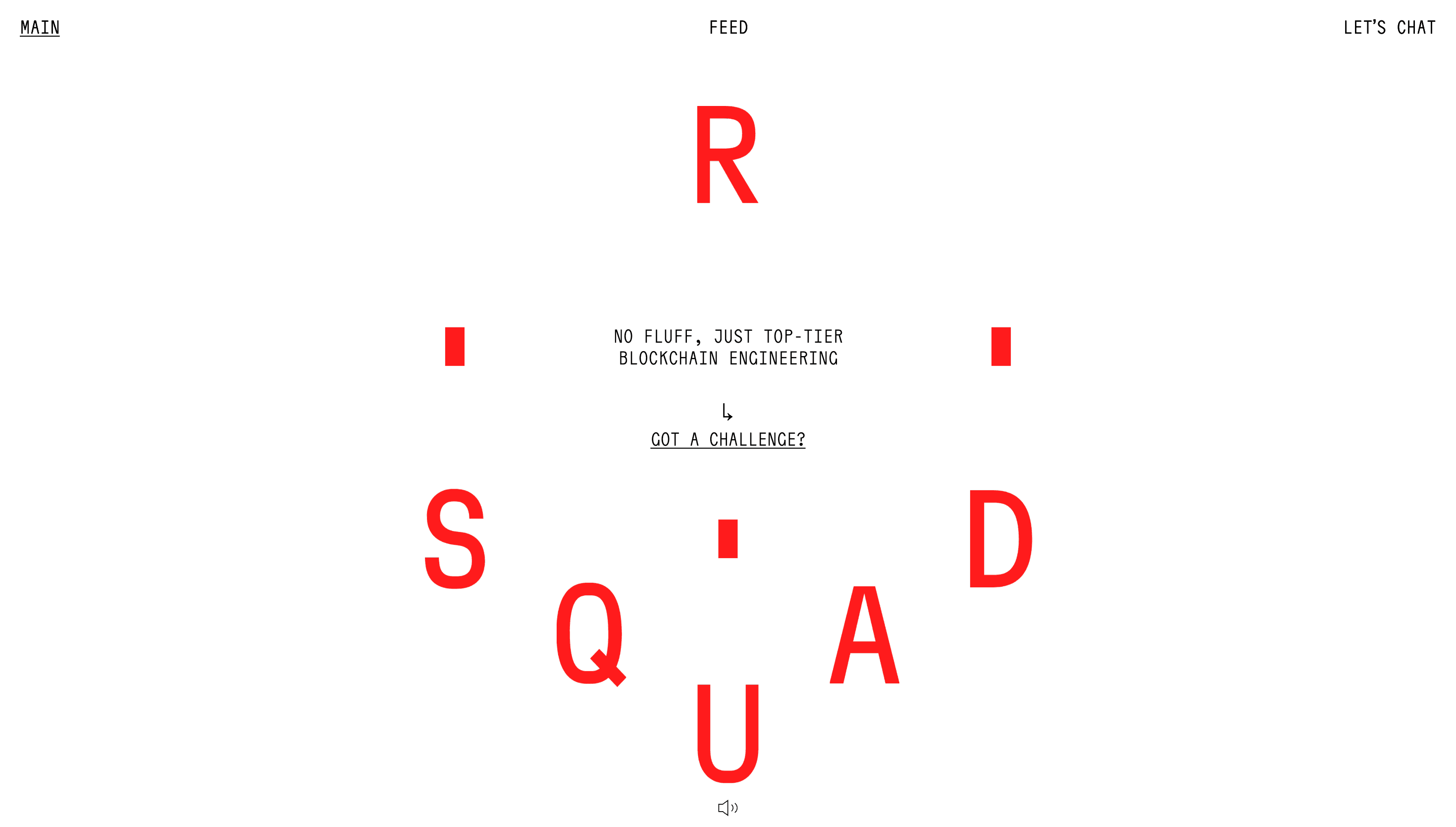 RSquad Blockchain Lab — Agency, Web3 website design