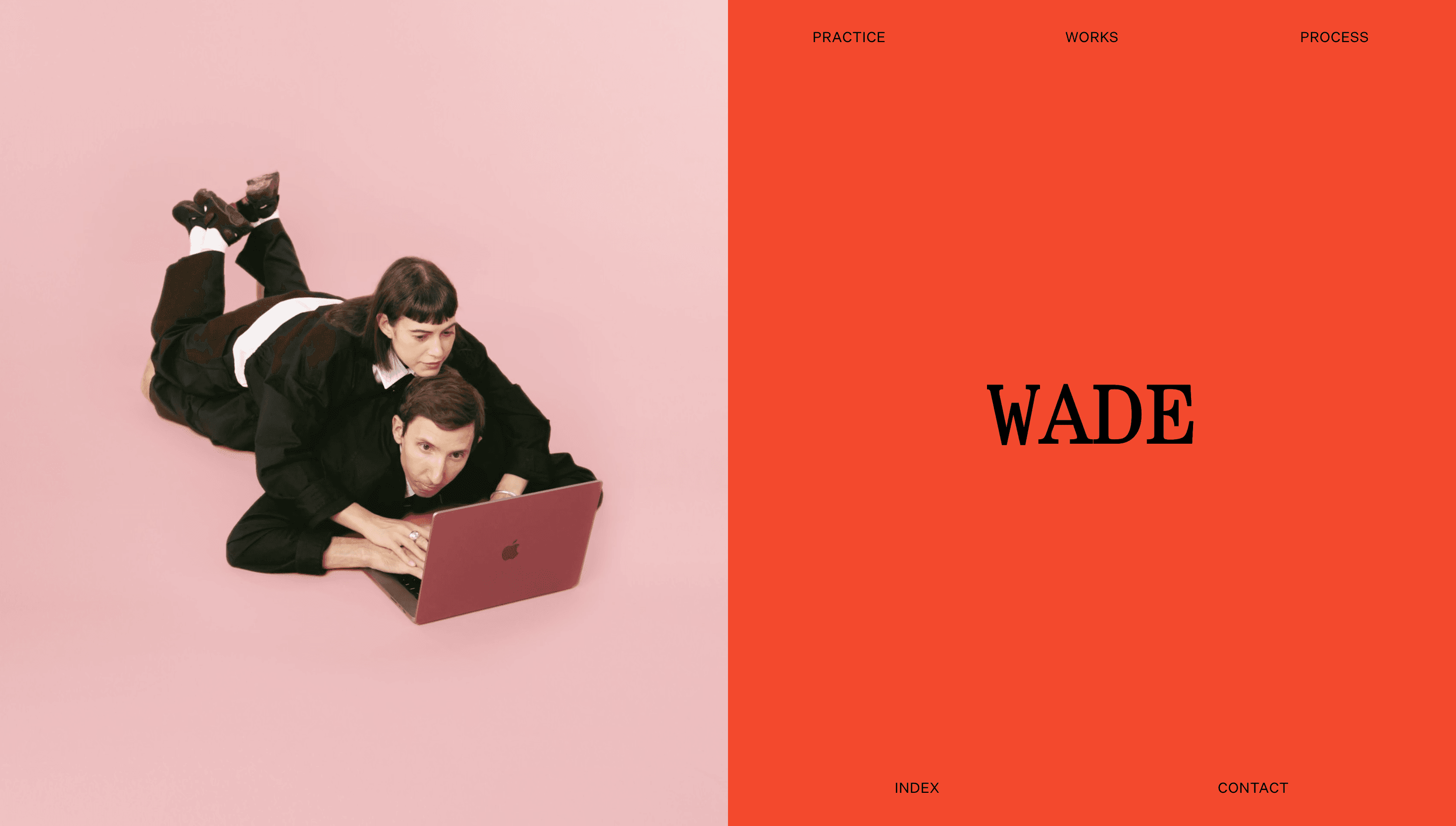 Wade and Leta — Agency, Studio website design