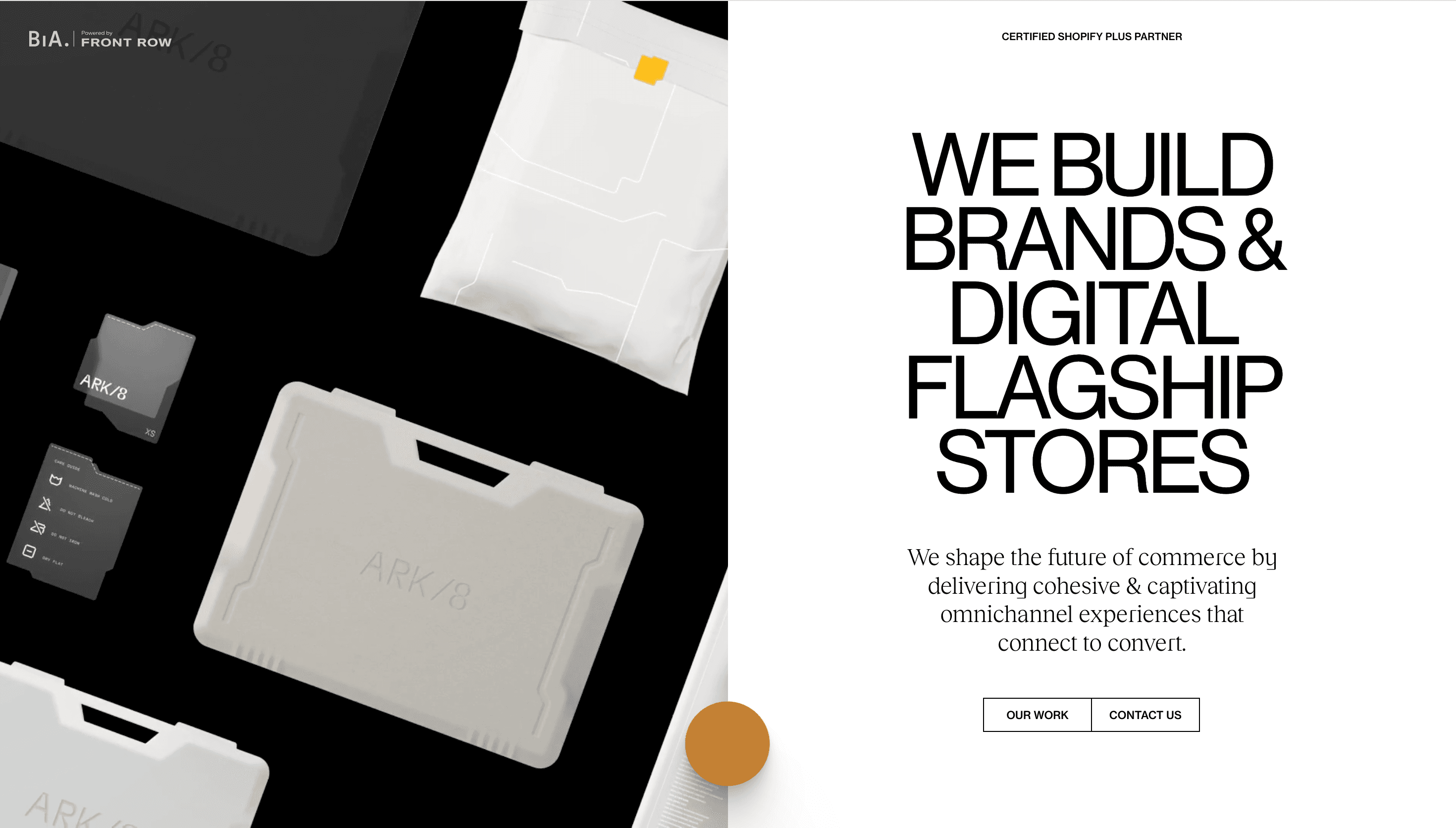 Build in Amsterdam — Agency, Branding website design