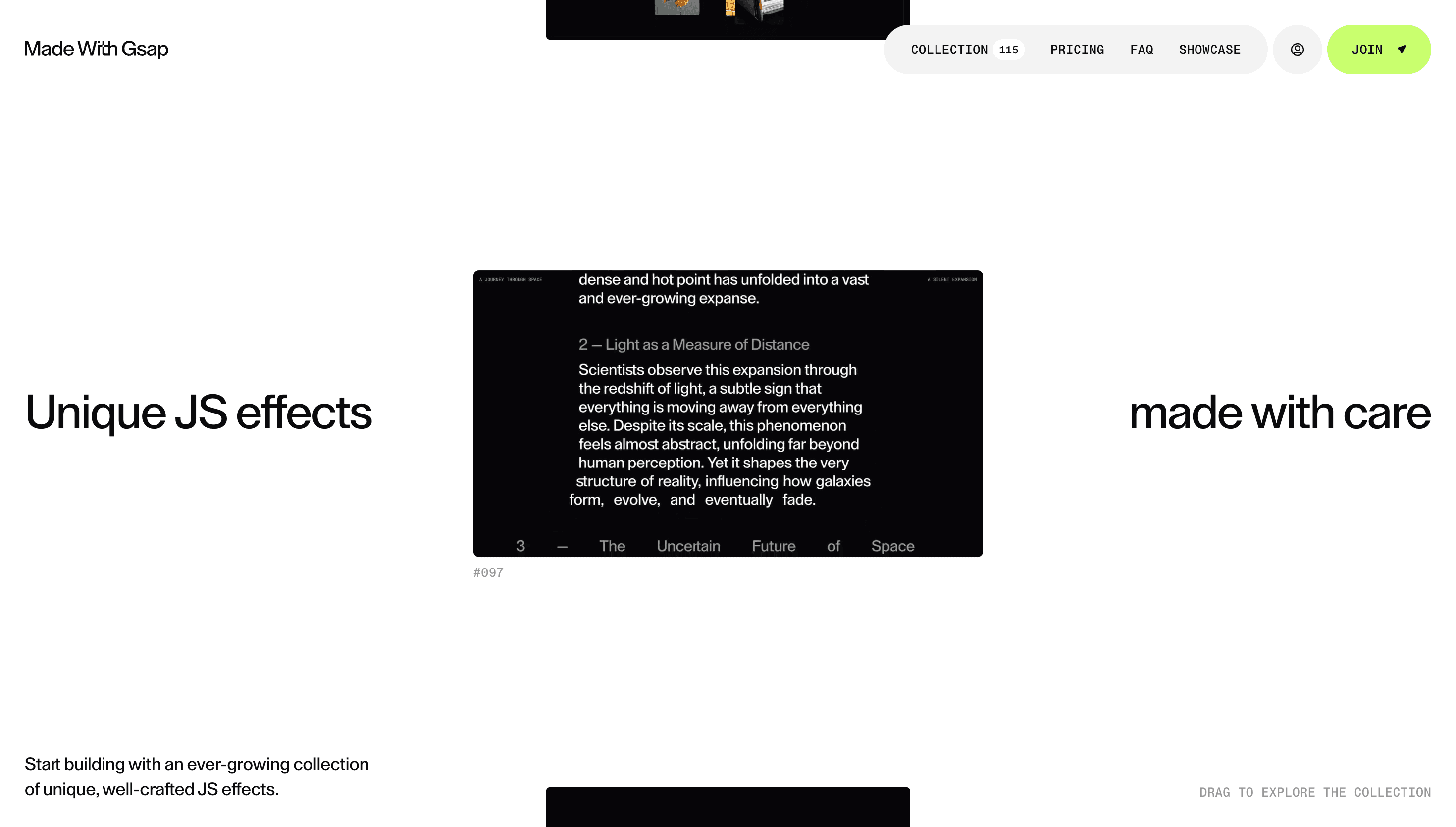 Made With Gsap — Animation, GSAP website design