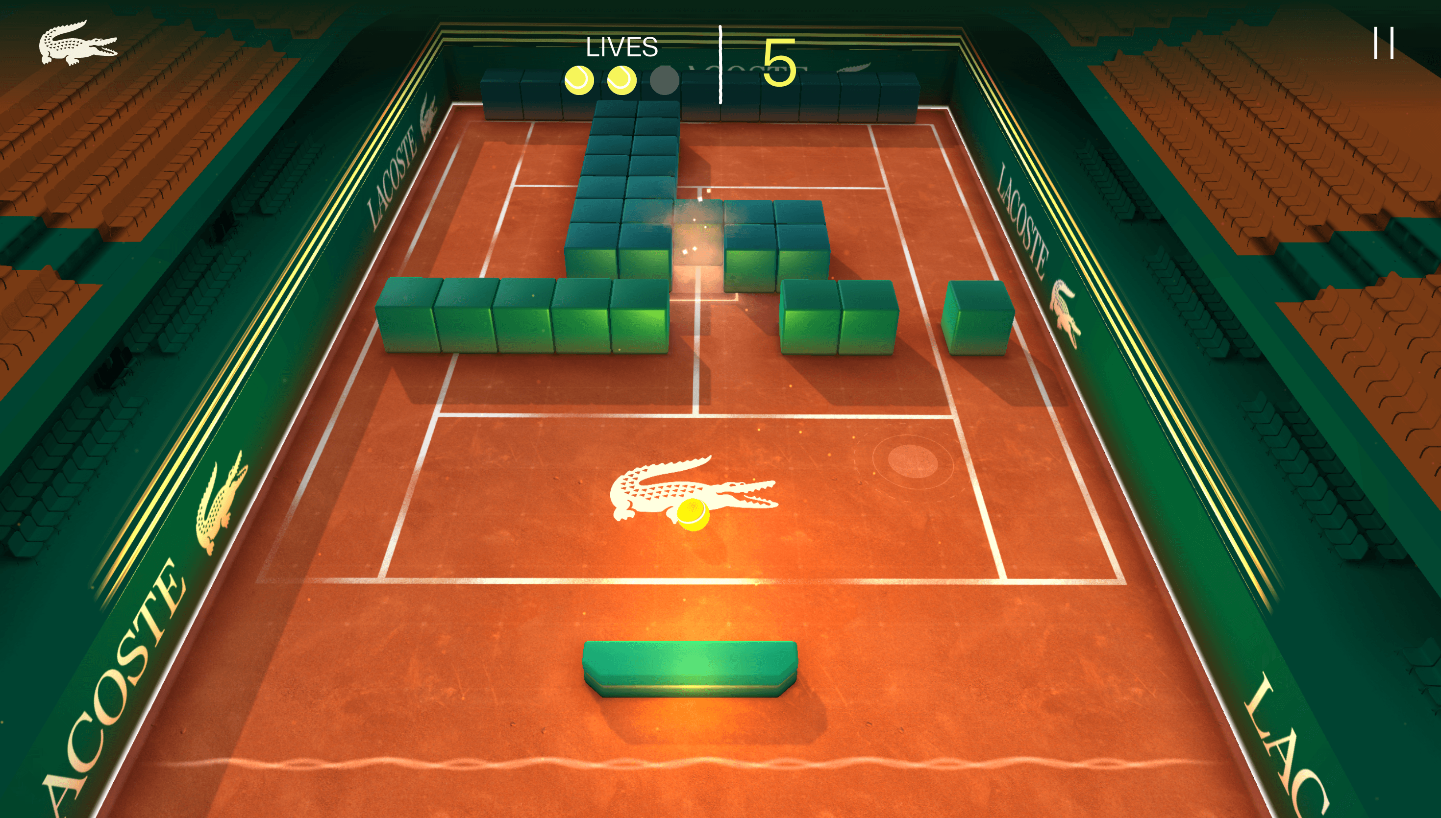 Lacoste - Ace Breaker — Fashion, Entertainment website design