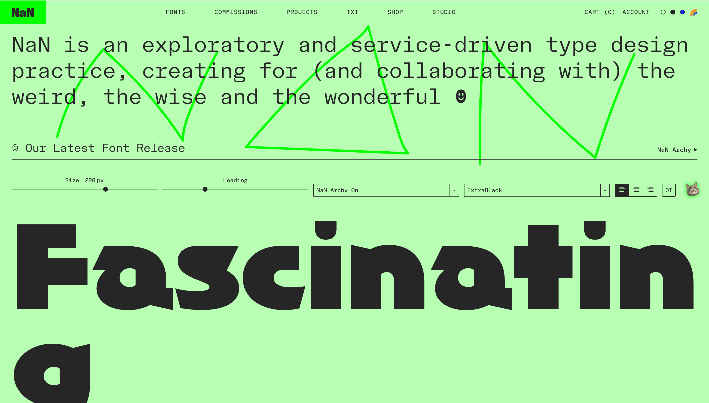 NaN — Agency, Studio website design